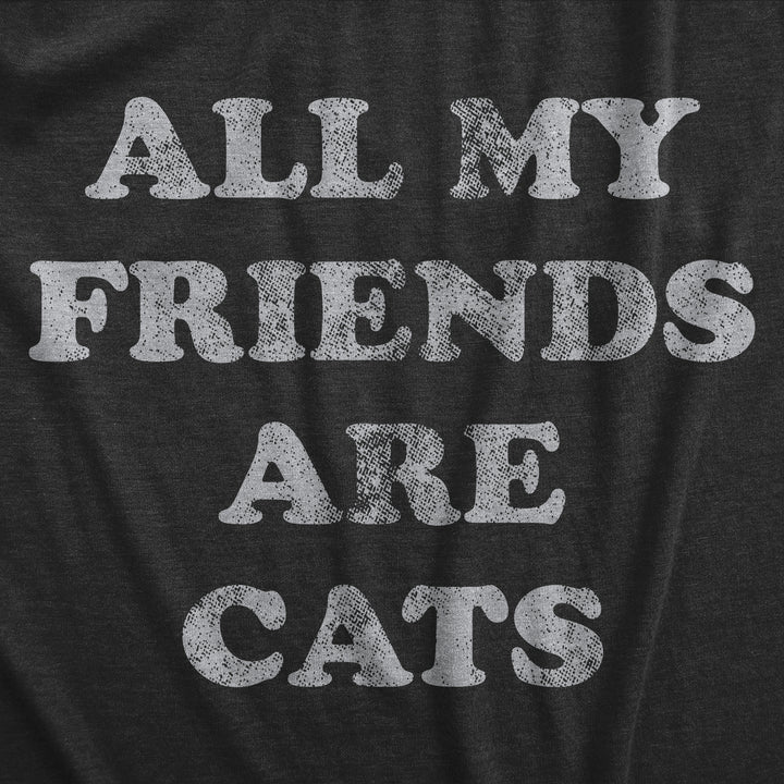 All My Friends Are Cats Men's T Shirt