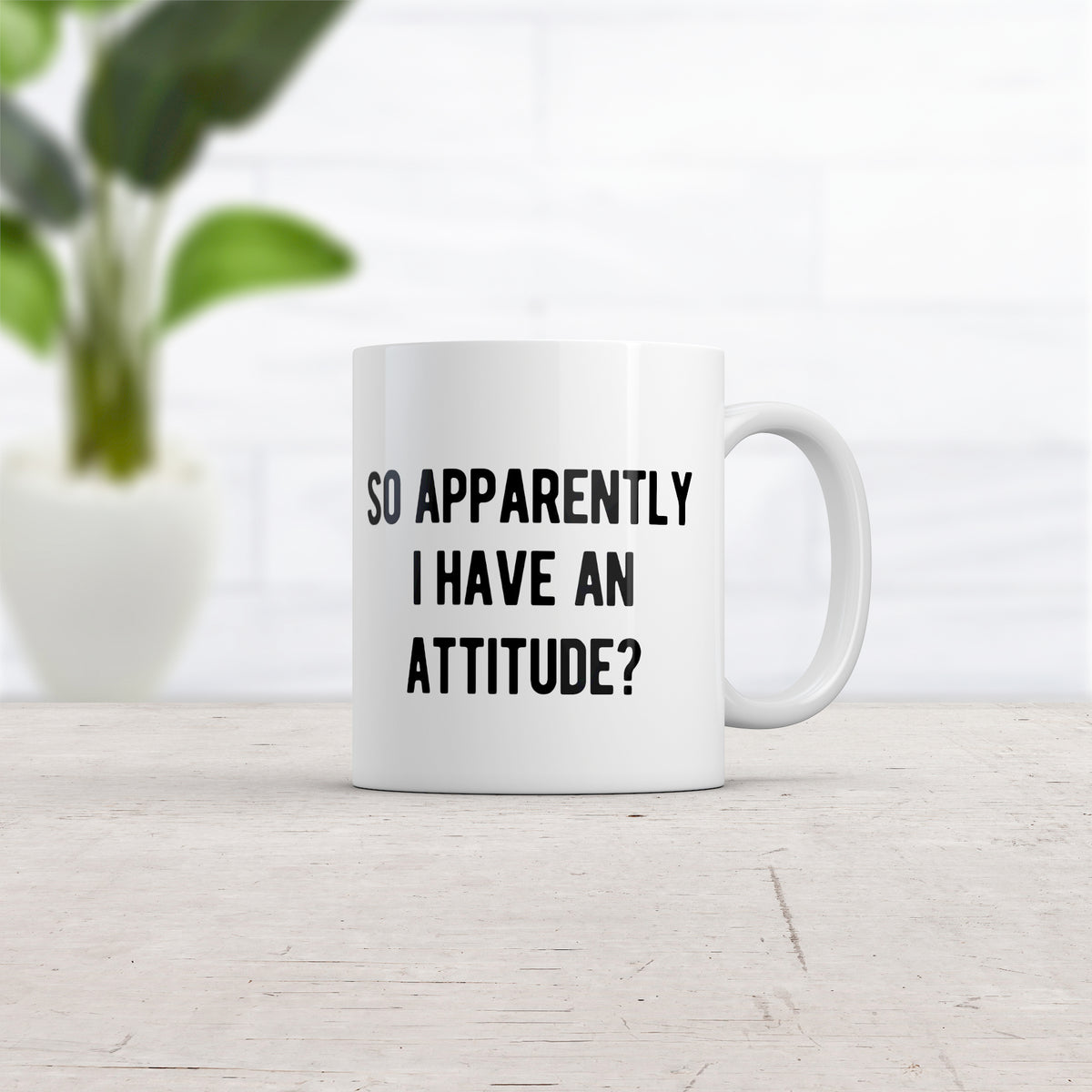 Apparently I Have An Attitude? Mug