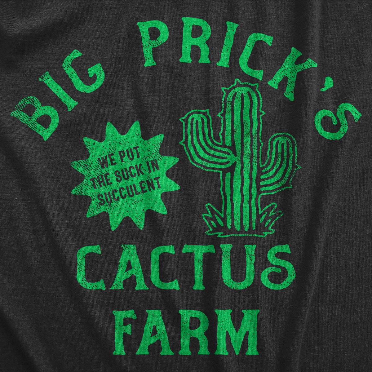 Big Pricks Cactus Farm Men&#39;s T Shirt
