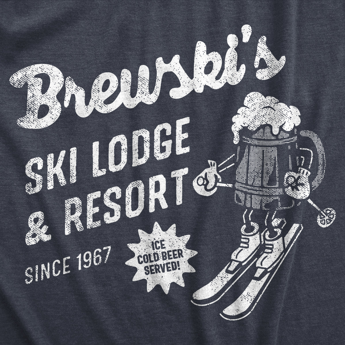 Brewskis Ski Lodge And Resort Men&#39;s T Shirt