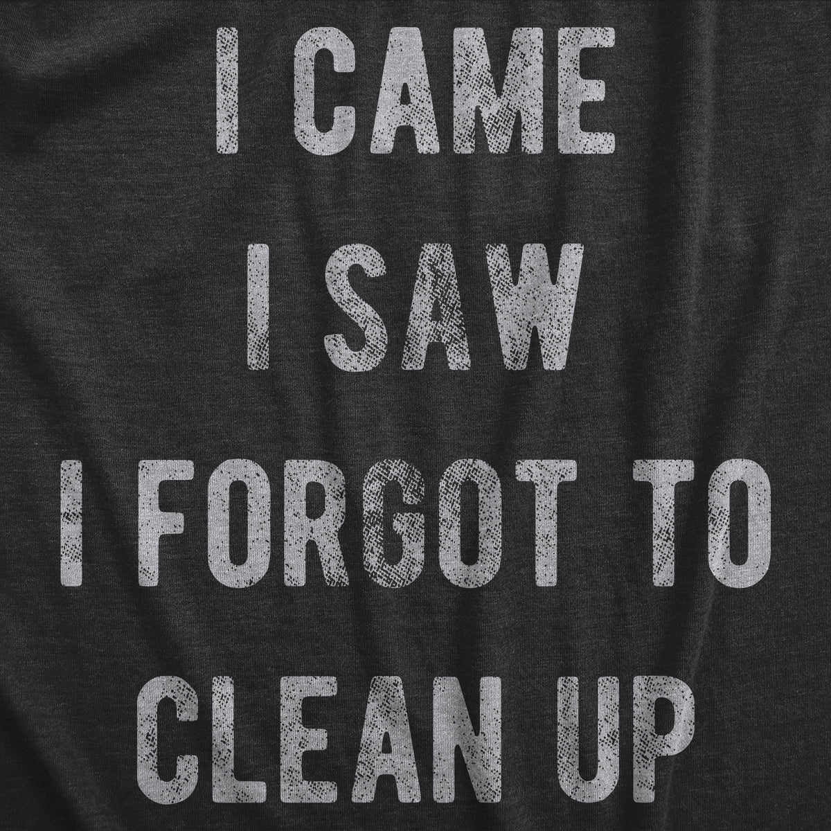 I Came I Saw I Forgot To Clean Up Men&#39;s T Shirt