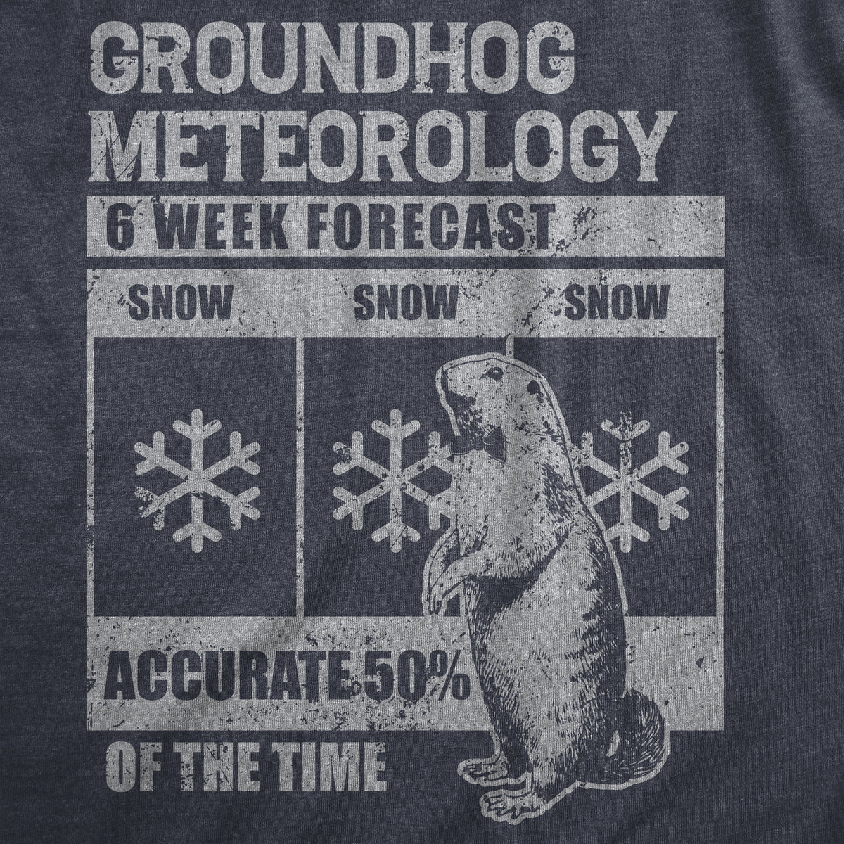 Groundhog Meteorology Men&#39;s T Shirt