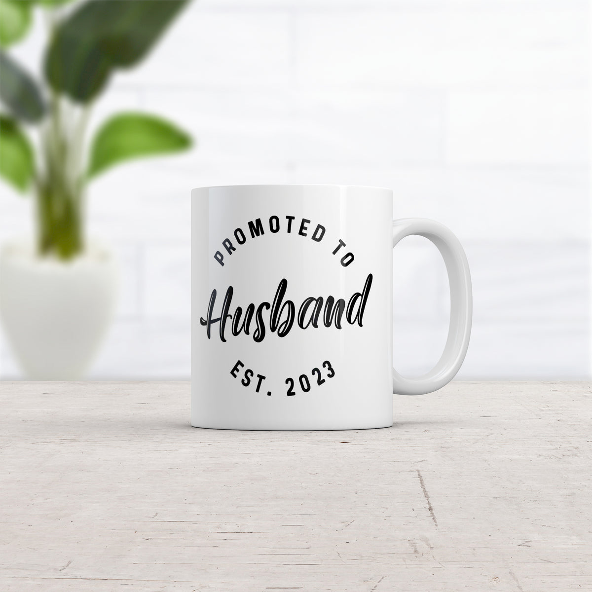 Promoted To Husband Mug