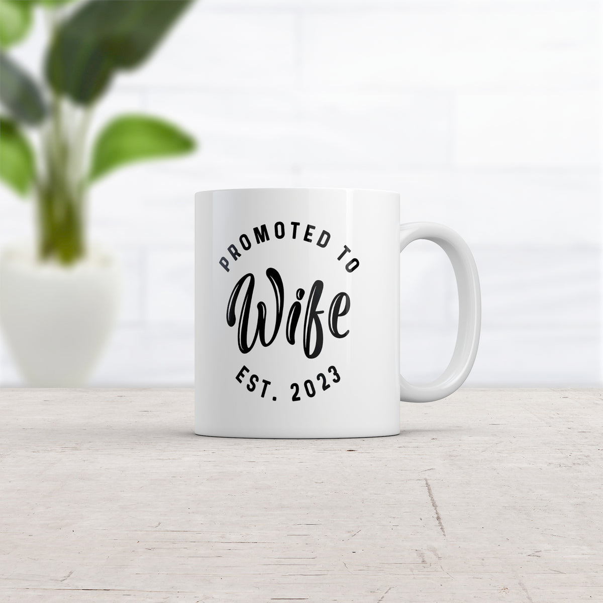Promoted To Wife 2023 Mug