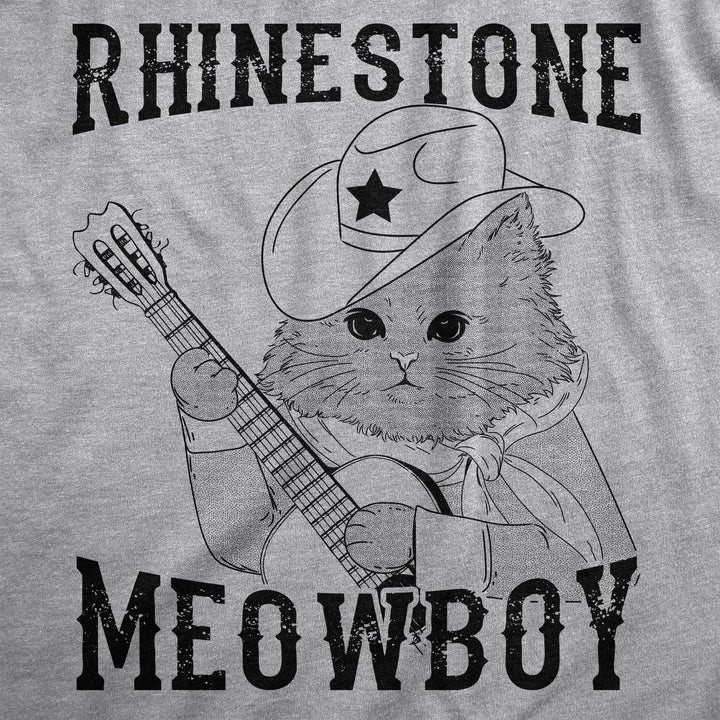 Rhinestone Meowboy Women's T Shirt