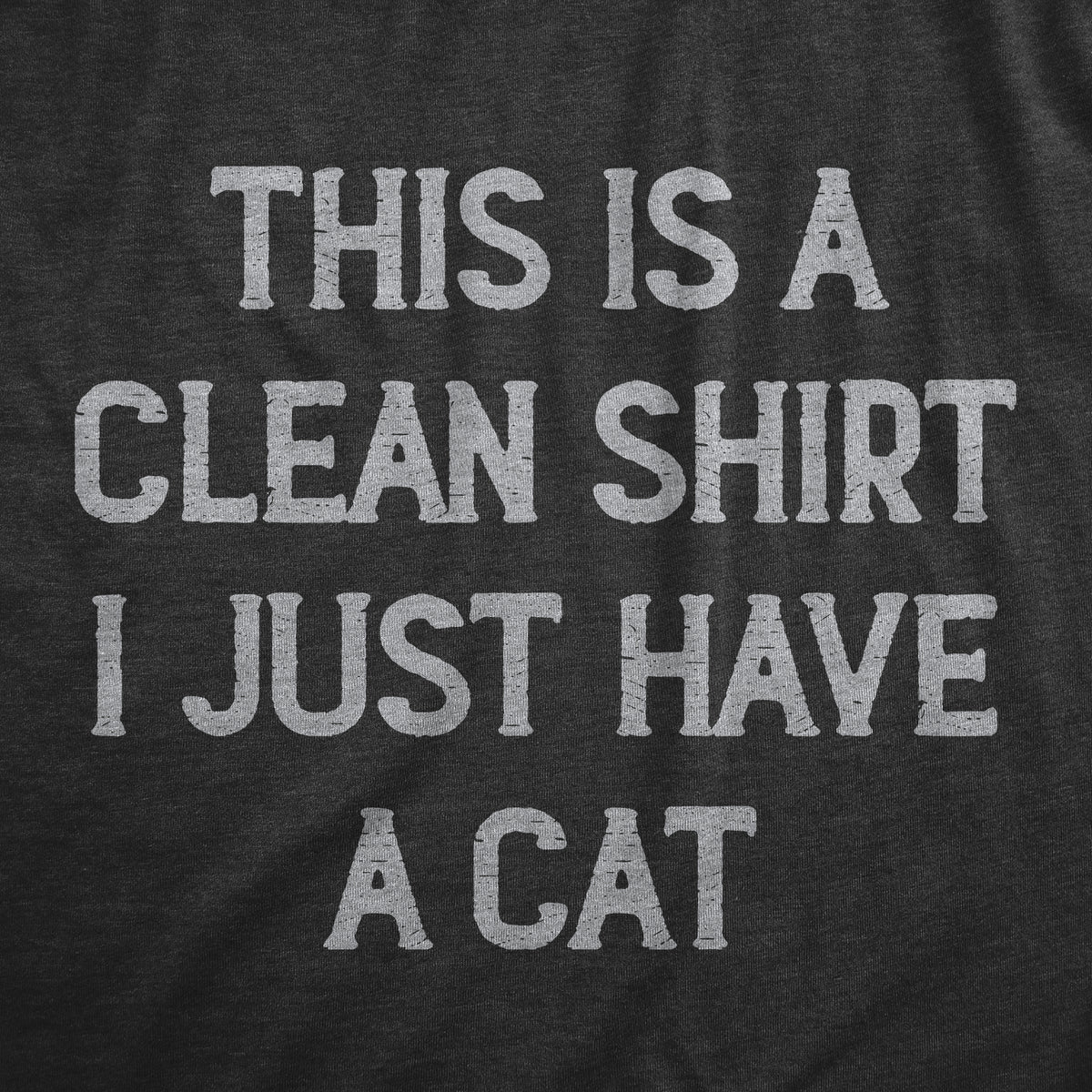 This Is A Clean Shirt I Just Have A Cat Men&#39;s T Shirt