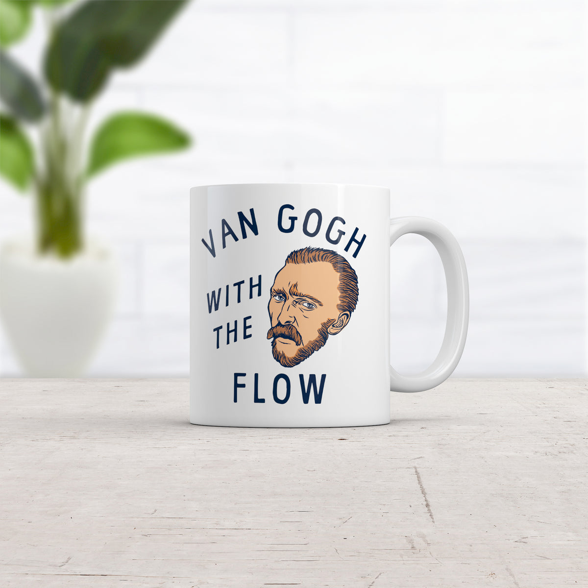 Van Gogh With The Flow Mug