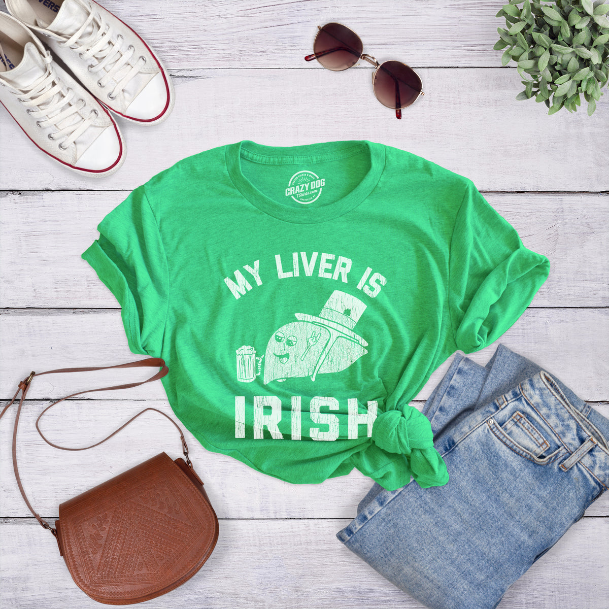 My Liver Is Irish Women&#39;s T Shirt