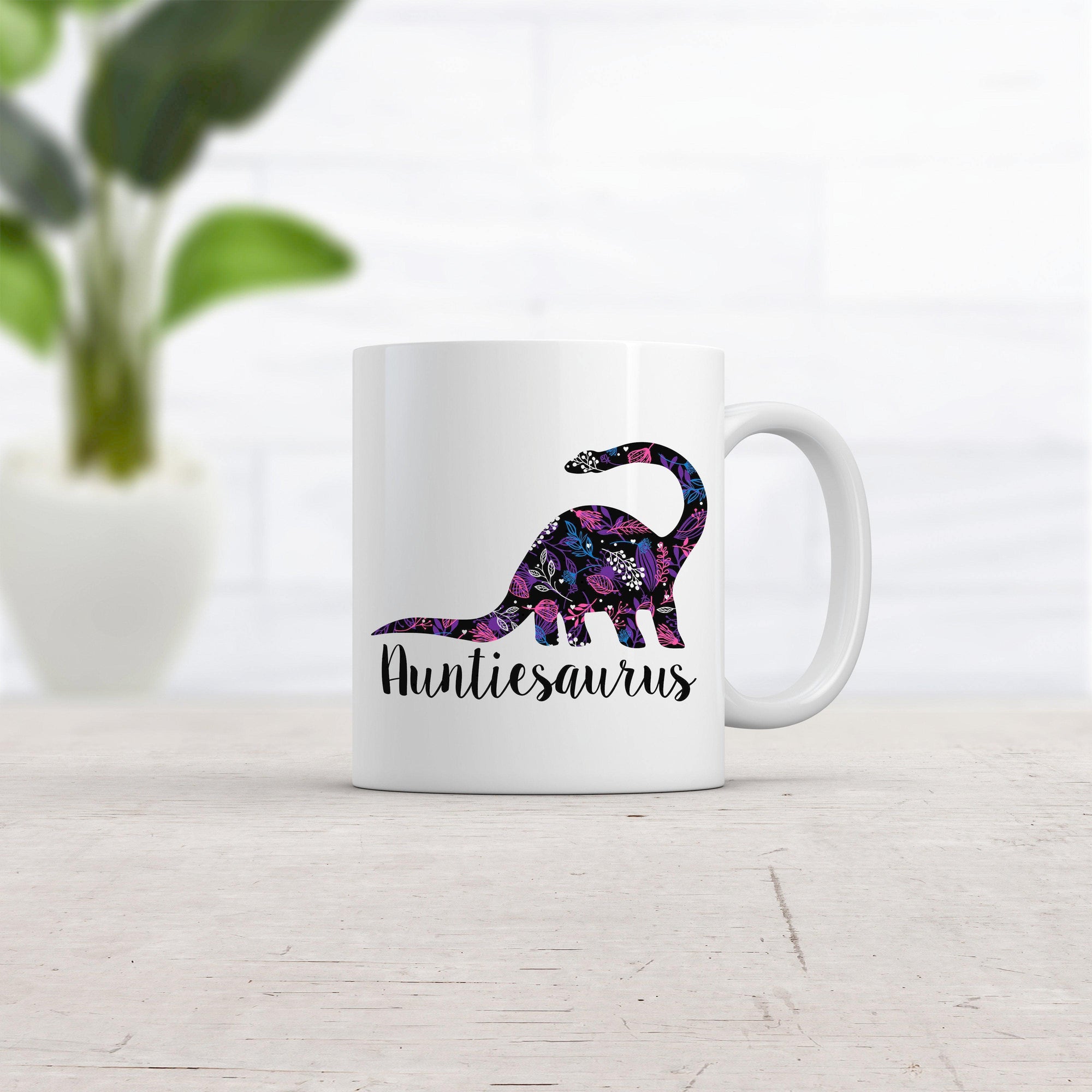 Auntiesaurus Mug  -  Crazy Dog T-Shirts