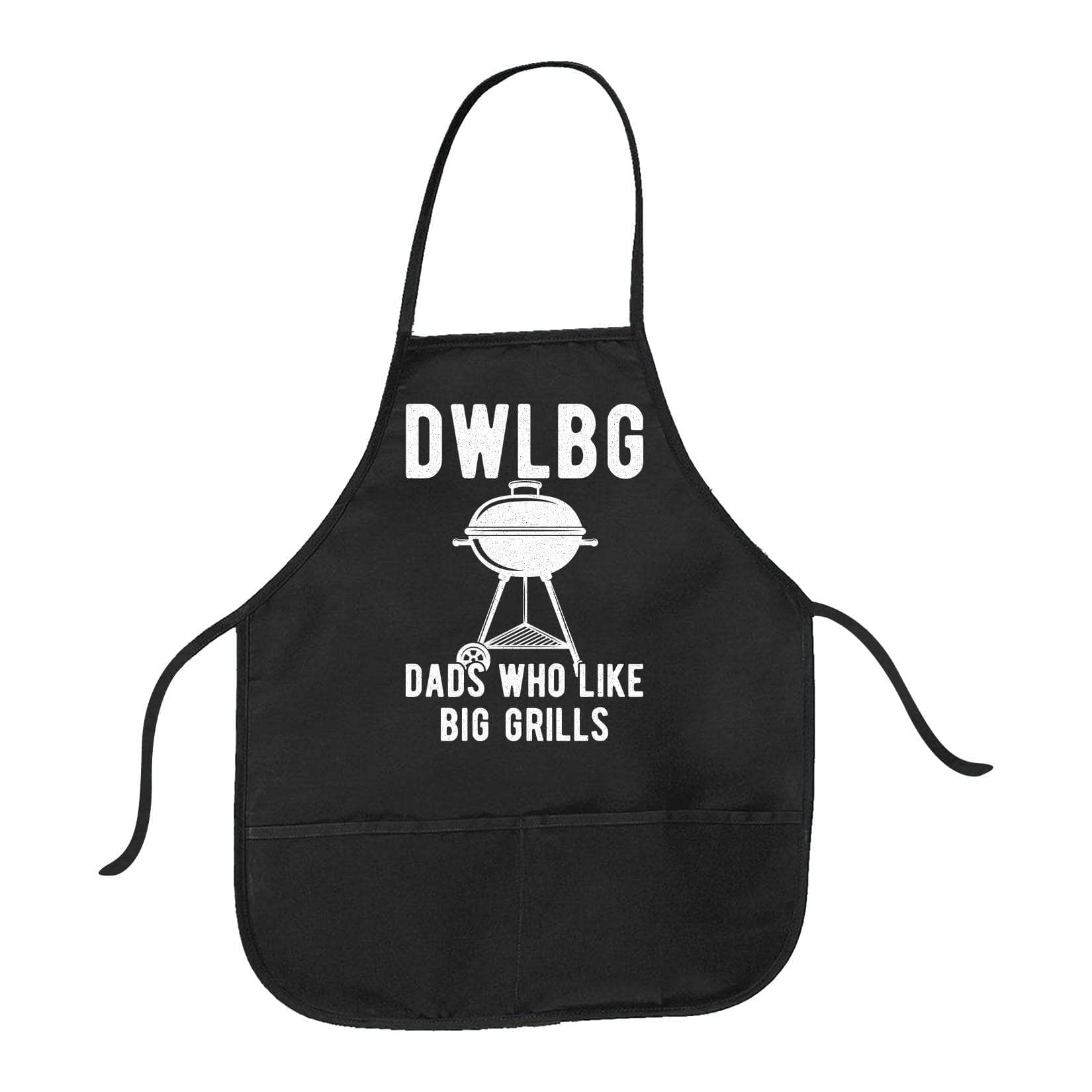 Dads Who Like Big Grills Cookout Apron  -  Crazy Dog T-Shirts