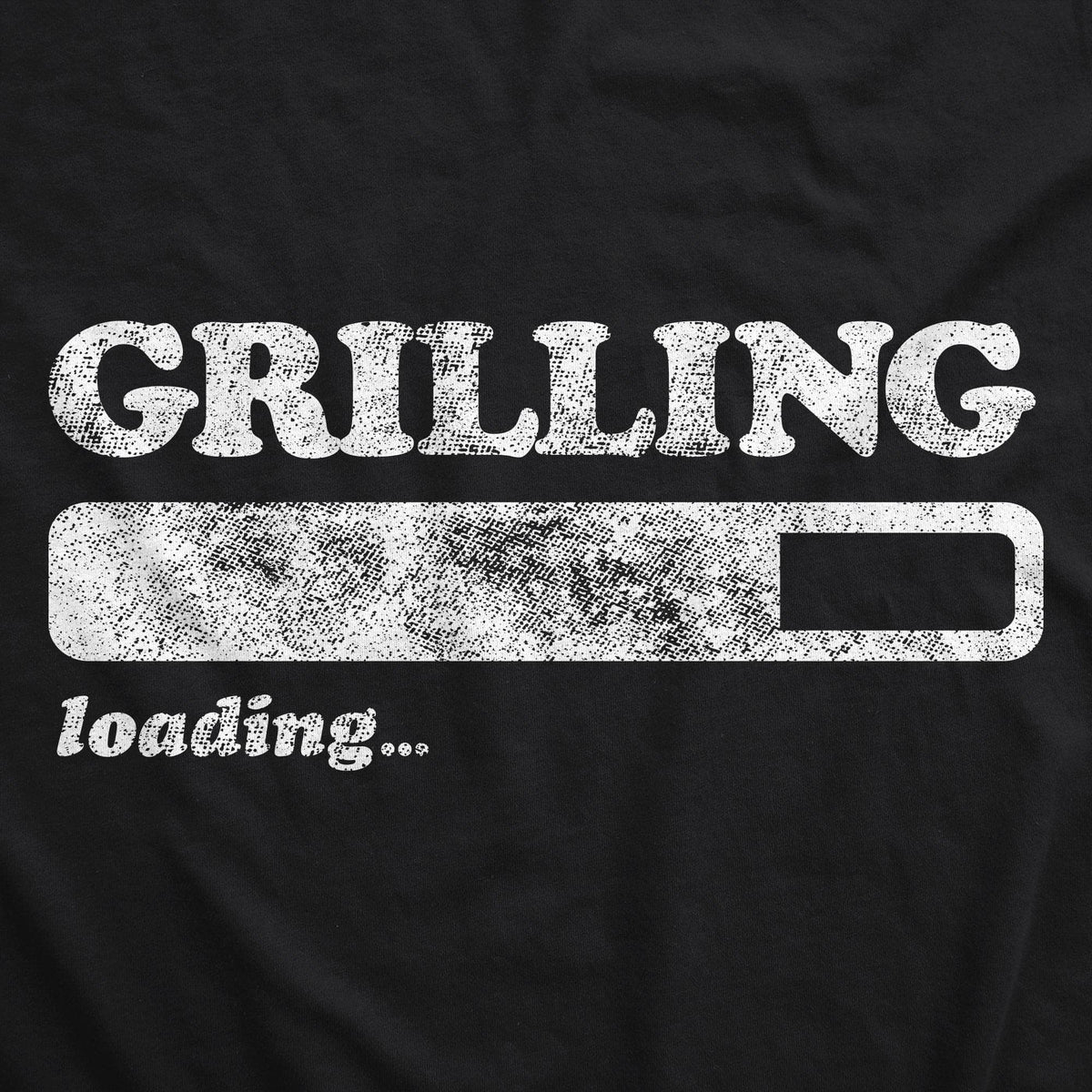 Grilling Loading Cookout Apron - Crazy Dog T-Shirts