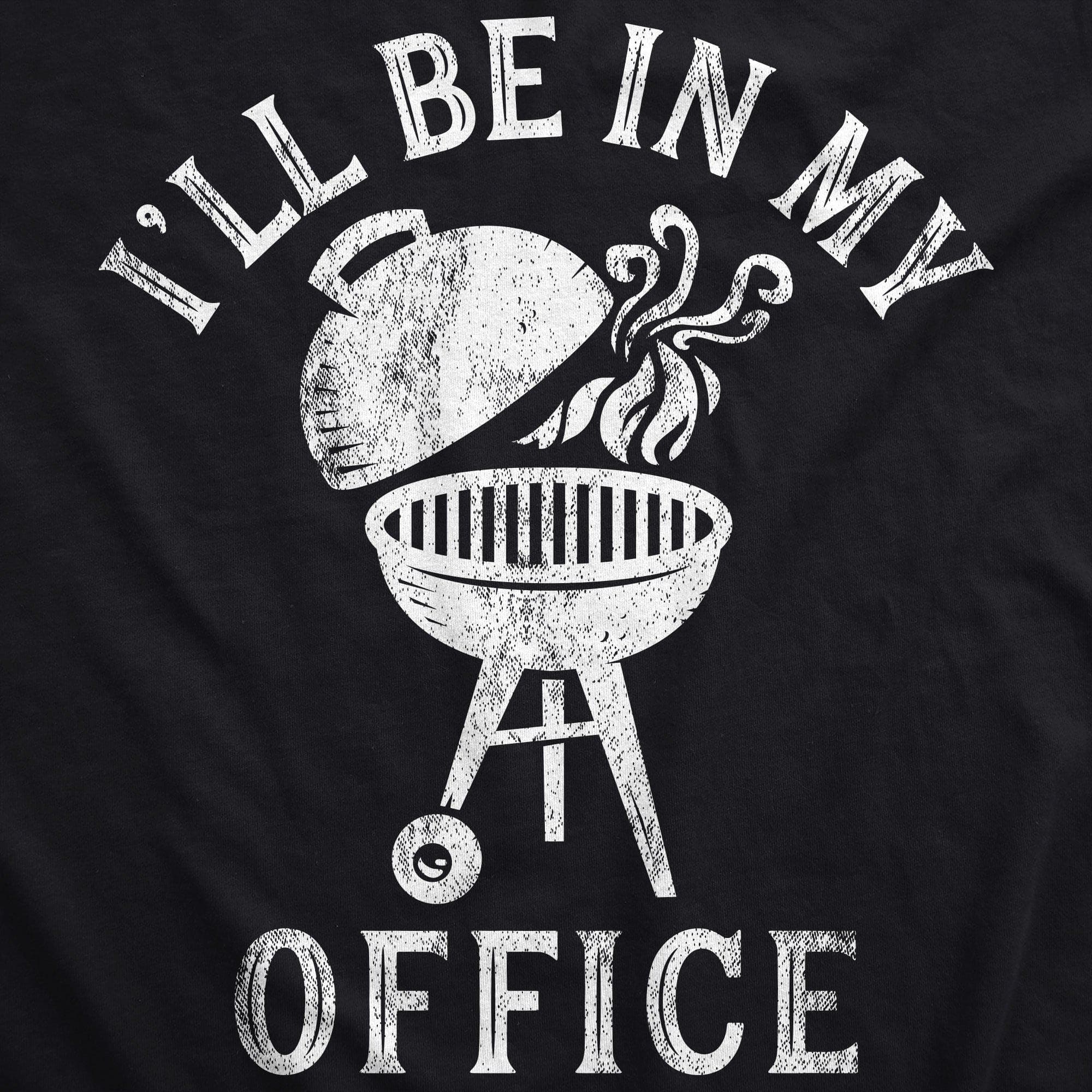 I'll Be In My Office Cookout Apron - Crazy Dog T-Shirts