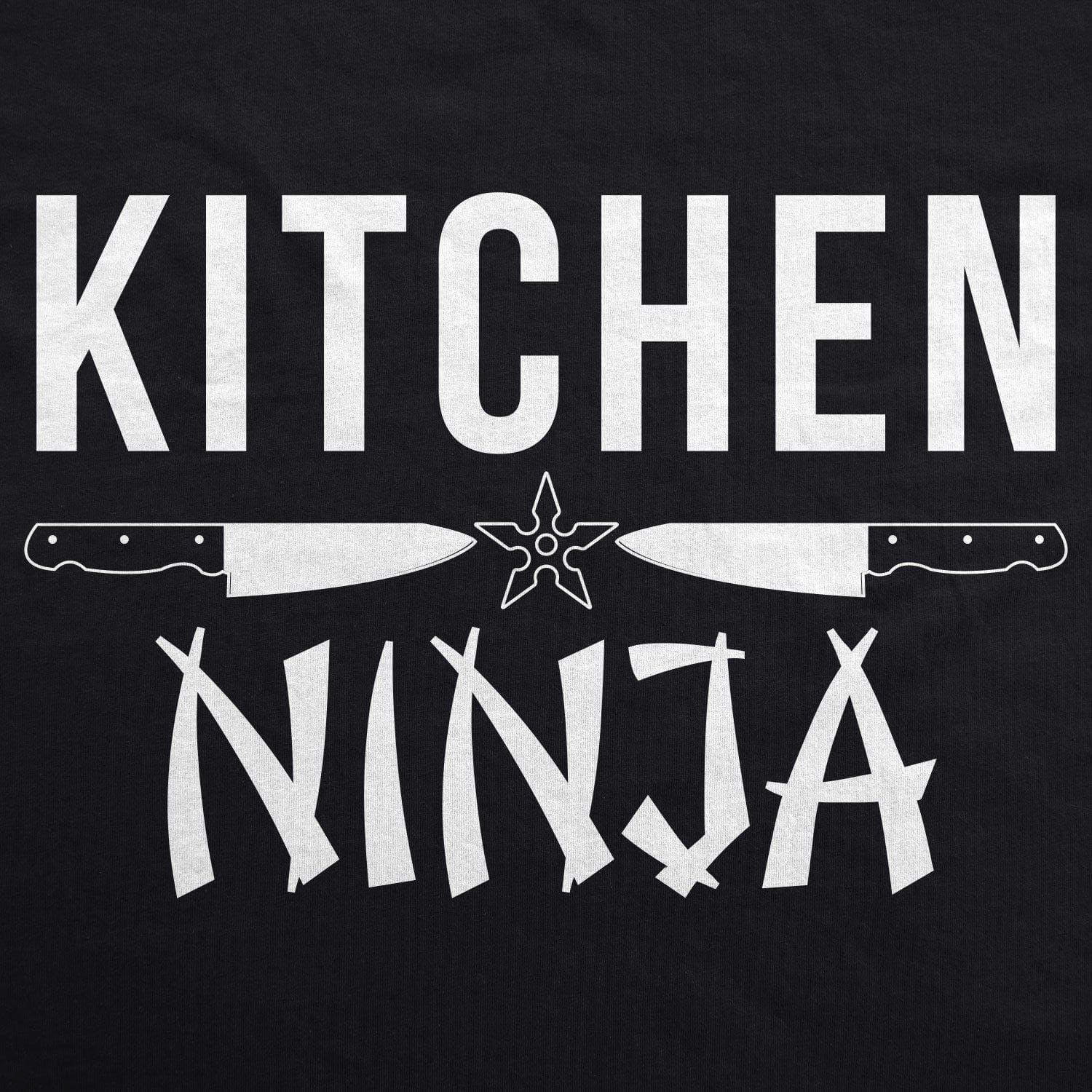 Kitchen Ninja Cookout Apron - Crazy Dog T-Shirts