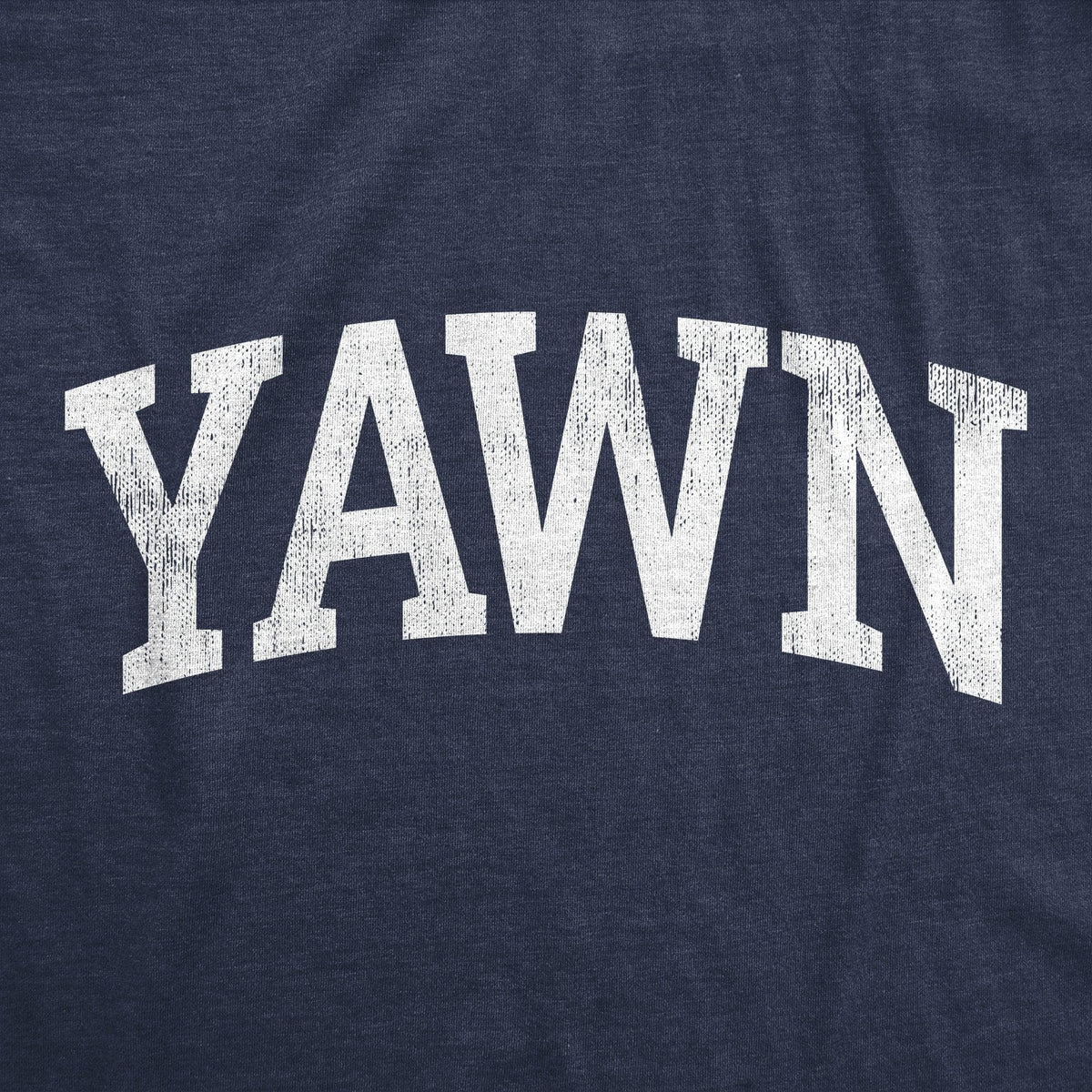Yawn Crew Neck Sweatshirt  -  Crazy Dog T-Shirts