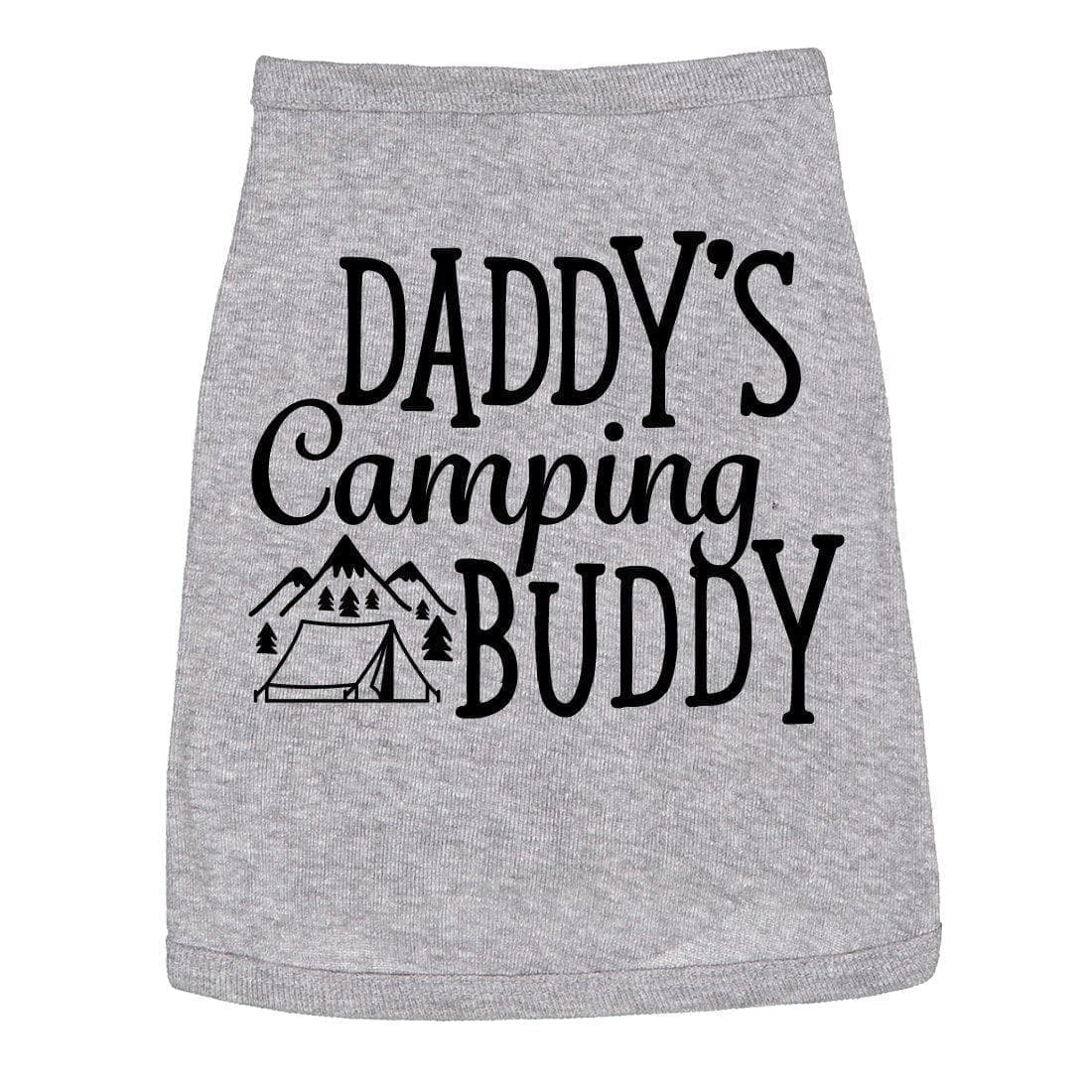 Daddy's Camping Buddy Dog Shirt - Crazy Dog T-Shirts