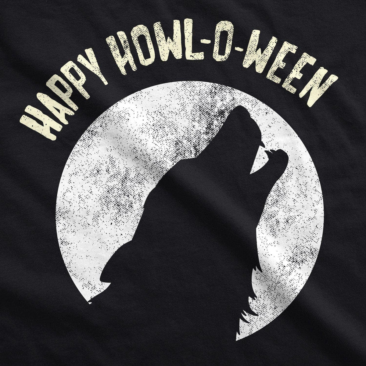 Happy Howl-o-ween Dog Shirt - Crazy Dog T-Shirts