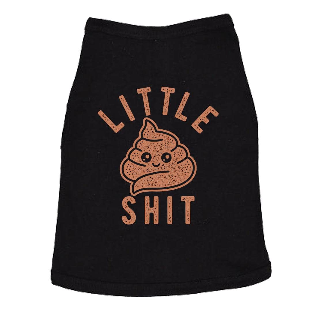 Little Shit Dog Shirt  -  Crazy Dog T-Shirts