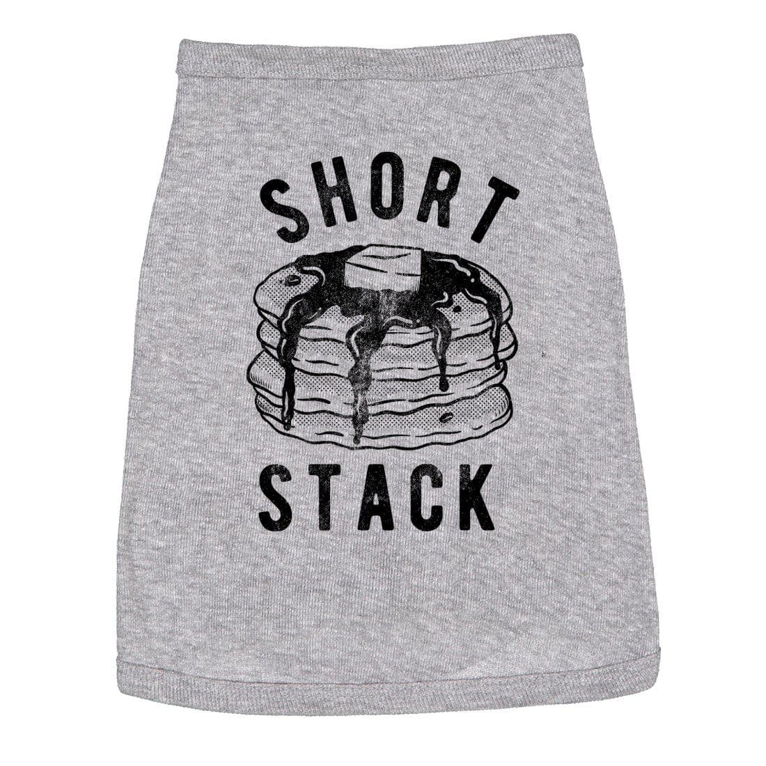 Short Stack Dog Shirt - Crazy Dog T-Shirts