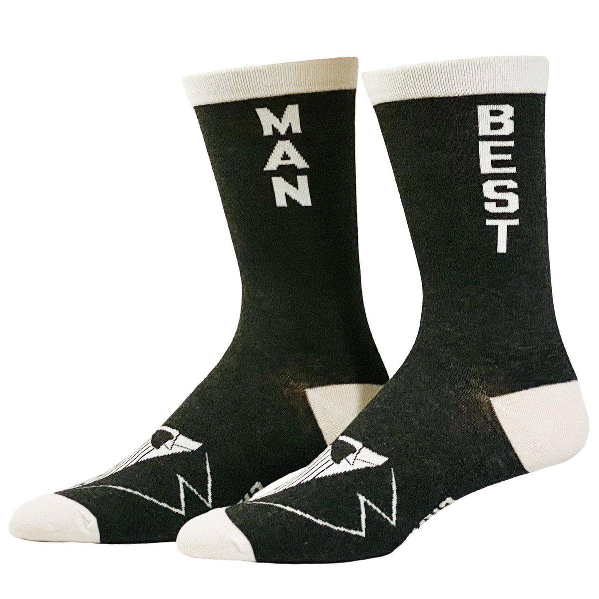 Men&#39;s Best Man Socks - Crazy Dog T-Shirts