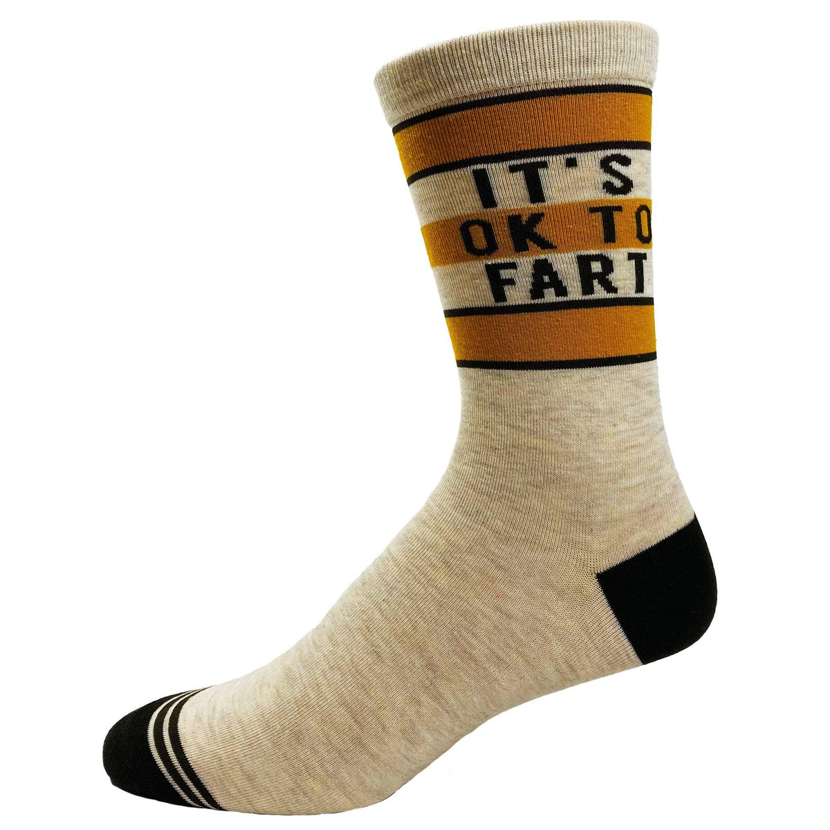 Men&#39;s It&#39;s Ok To Fart Socks - Crazy Dog T-Shirts