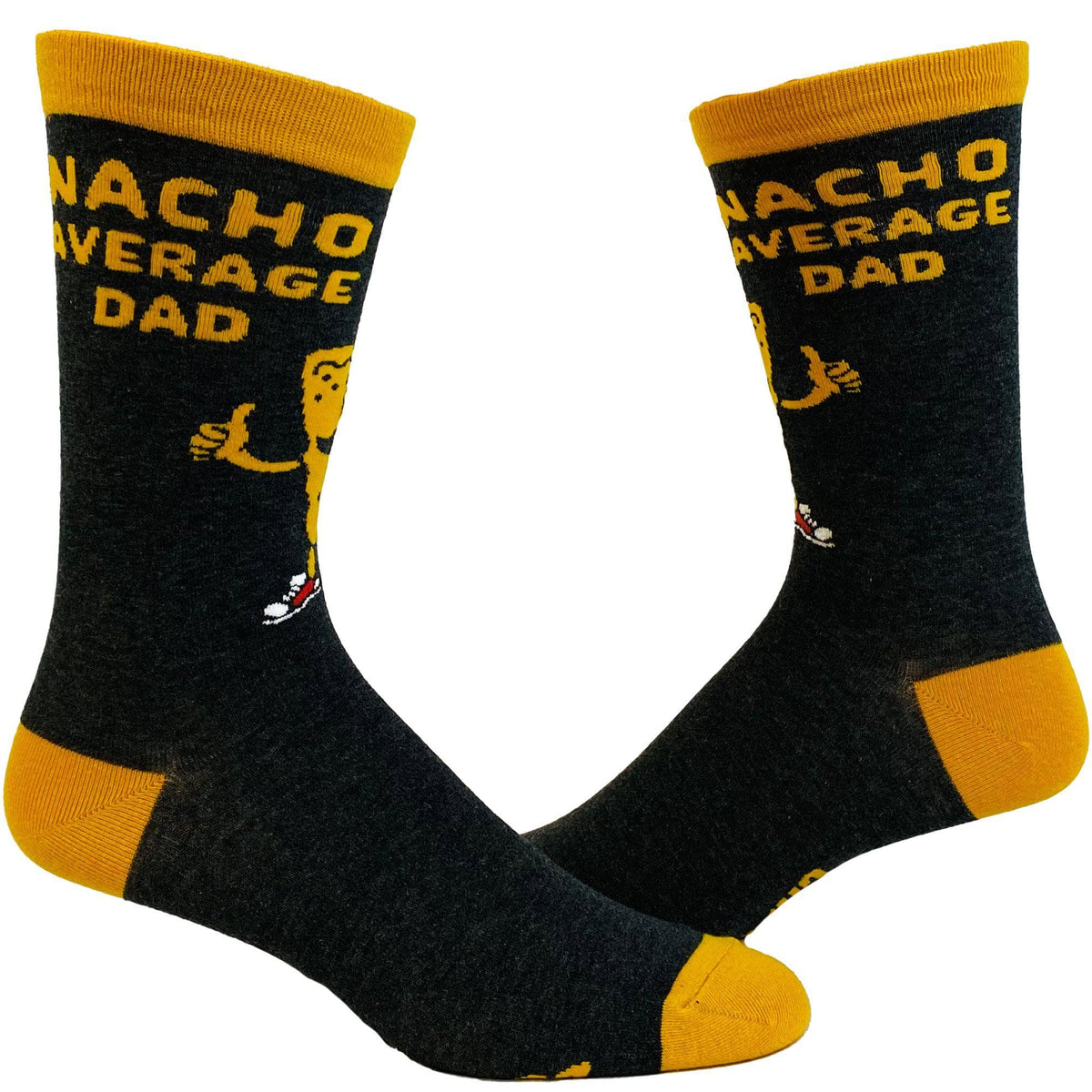 Men&#39;s Nacho Average Dad Socks - Crazy Dog T-Shirts