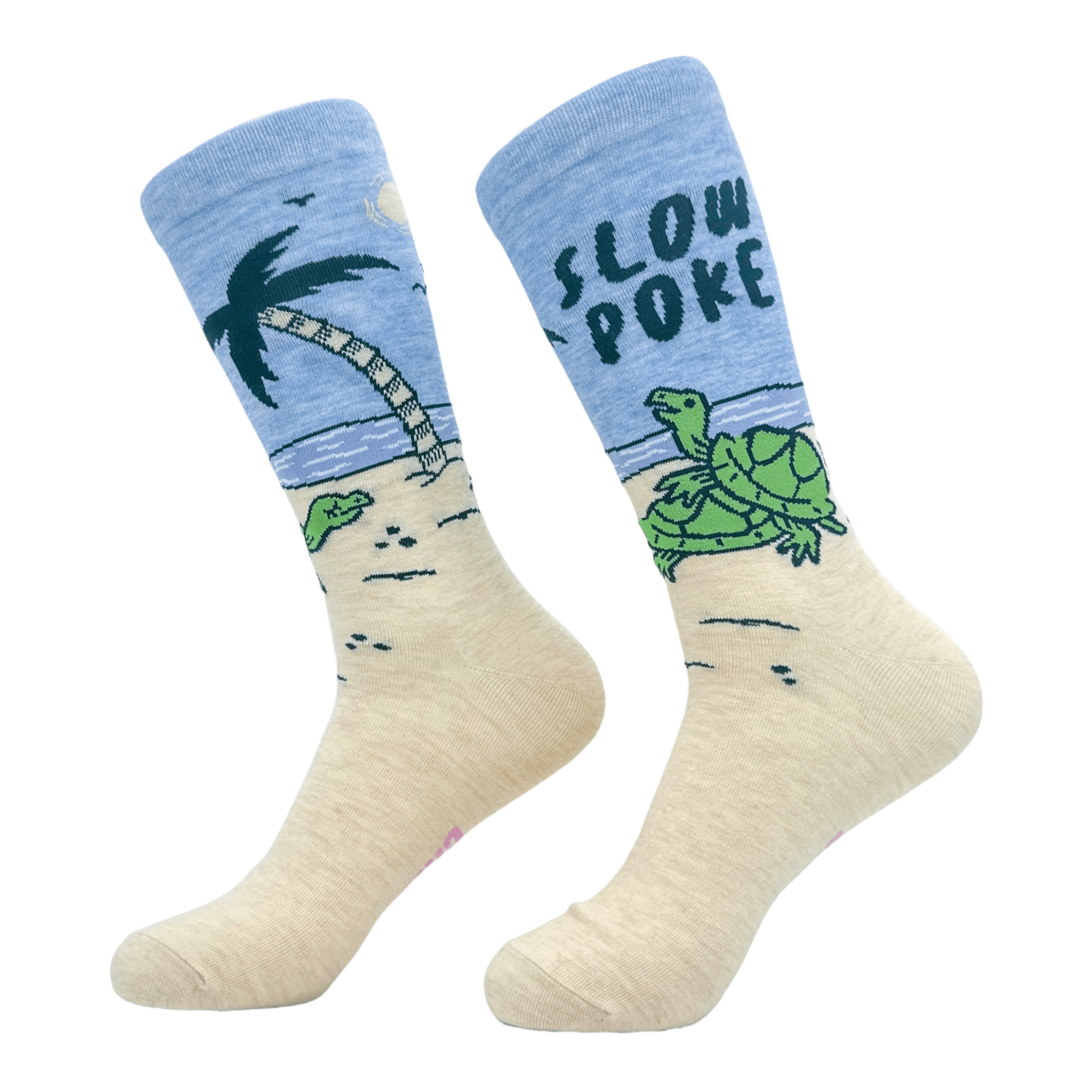 Men's Slow Poke Socks  -  Crazy Dog T-Shirts