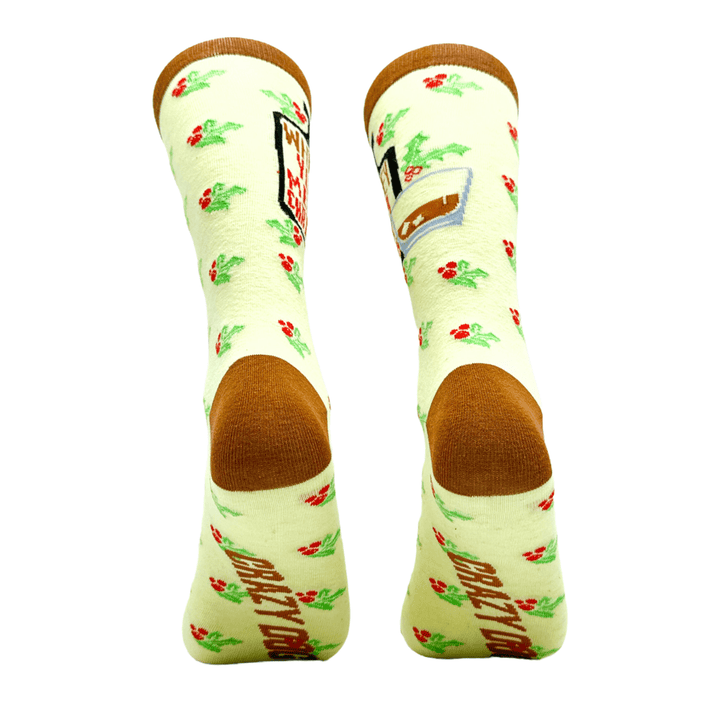 Men's We Whiskey You A Merry Christmas Socks  -  Crazy Dog T-Shirts