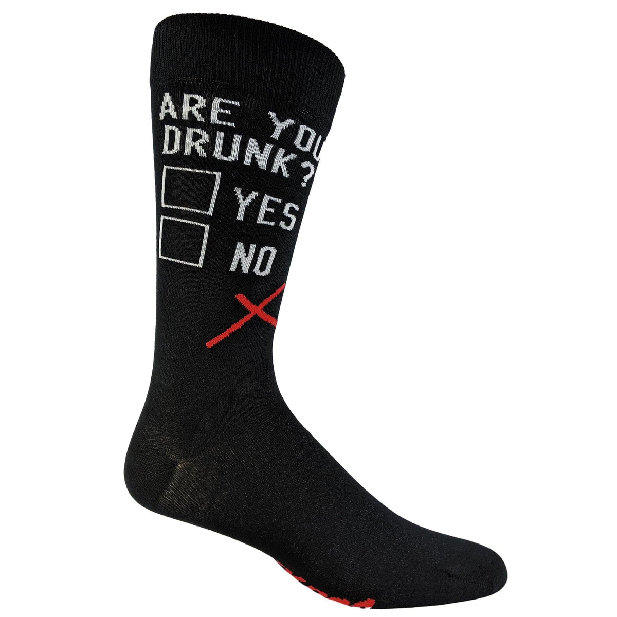 Mens Are You Drunk? Socks  -  Crazy Dog T-Shirts