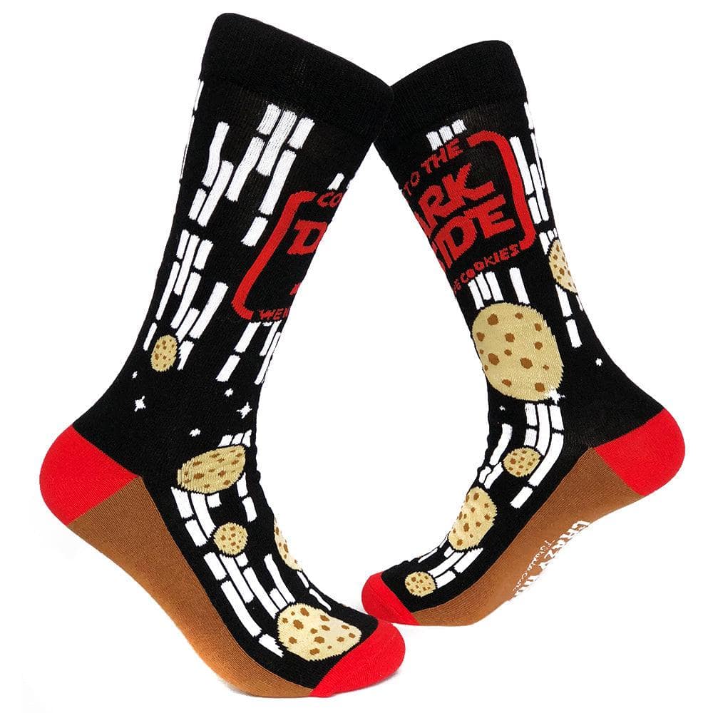 Mens Come To The Dark Side, We Have Cookies Socks  -  Crazy Dog T-Shirts