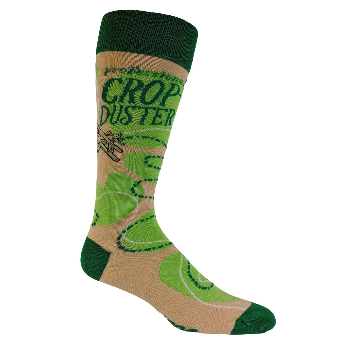 Mens Crop Duster Socks  -  Crazy Dog T-Shirts
