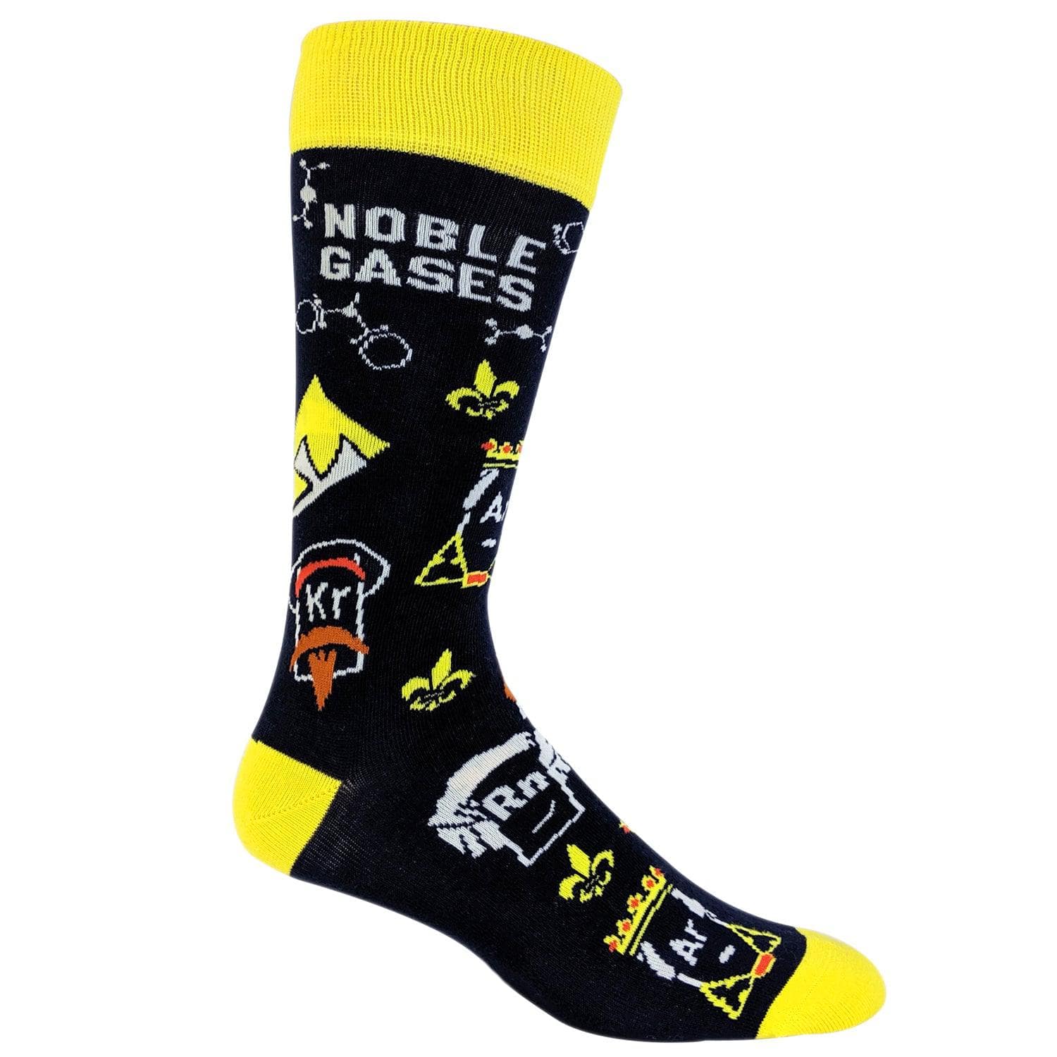 Mens Noble Gases Socks  -  Crazy Dog T-Shirts