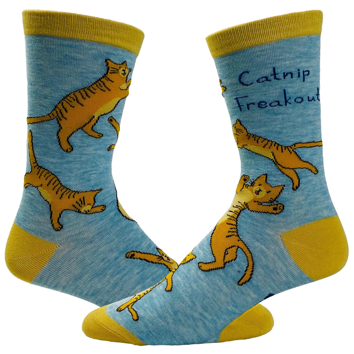 Women&#39;s Catnip Freakout Socks - Crazy Dog T-Shirts