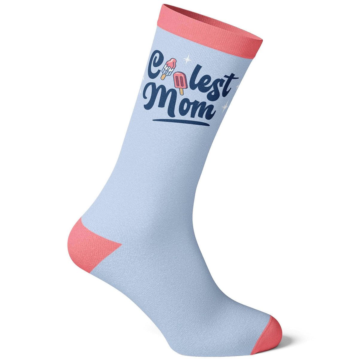 Women&#39;s Coolest Mom Popsicles Socks  -  Crazy Dog T-Shirts