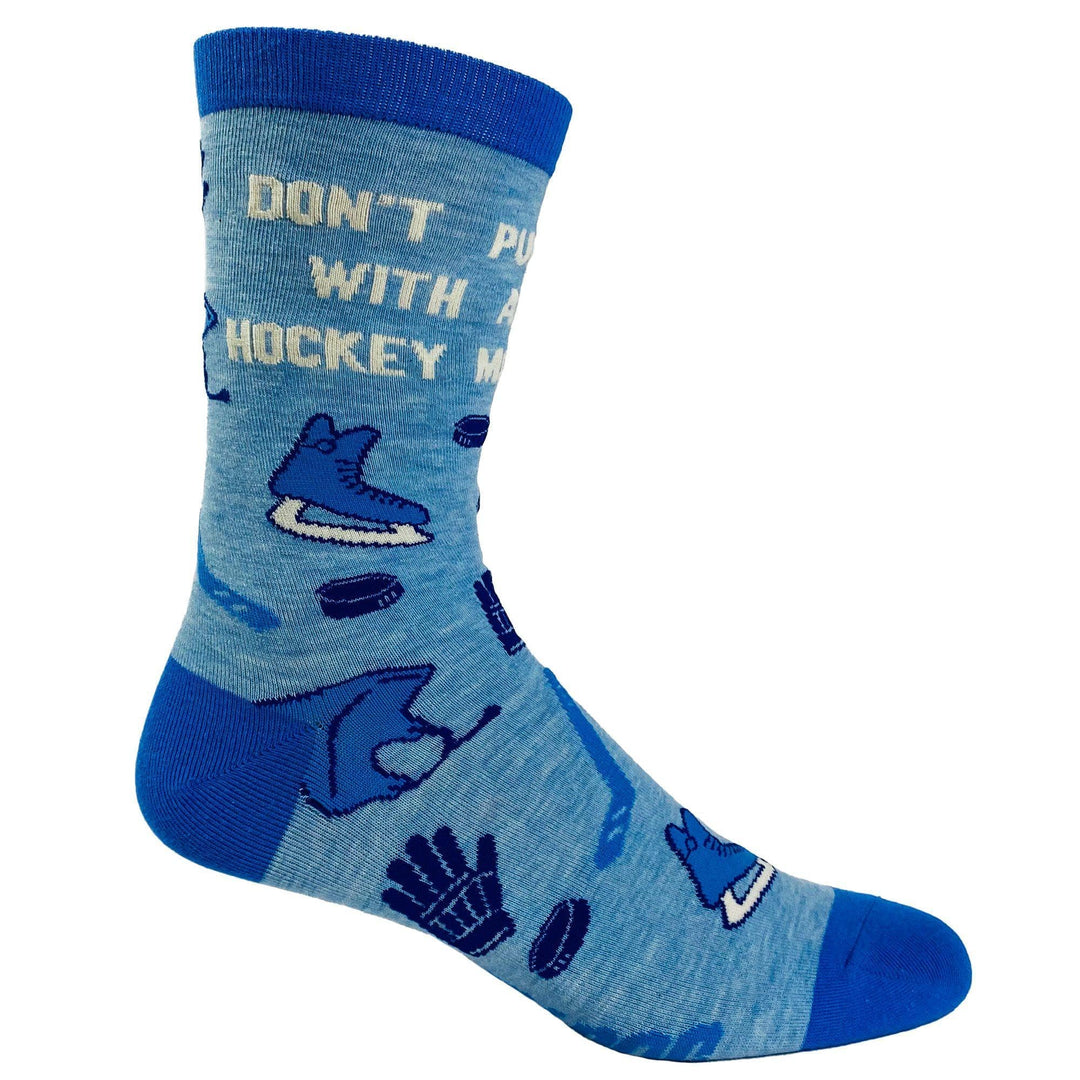 Women's Don't Puck With A Hockey Mom Socks - Crazy Dog T-Shirts