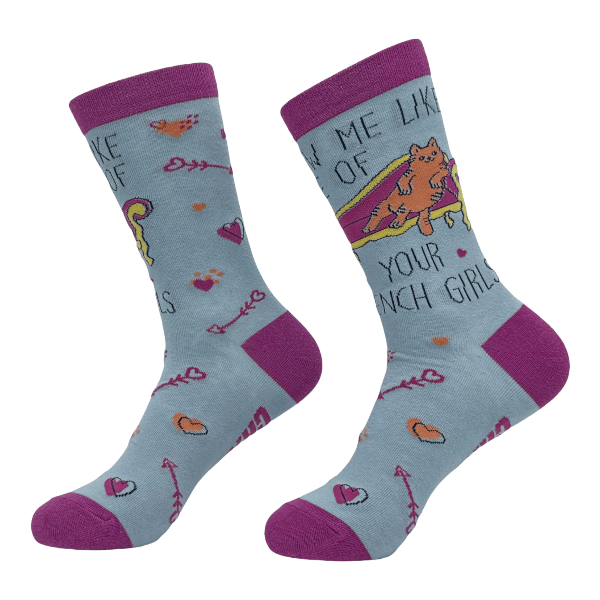 Women's Draw Me Like One Of Your French Girls Socks  -  Crazy Dog T-Shirts