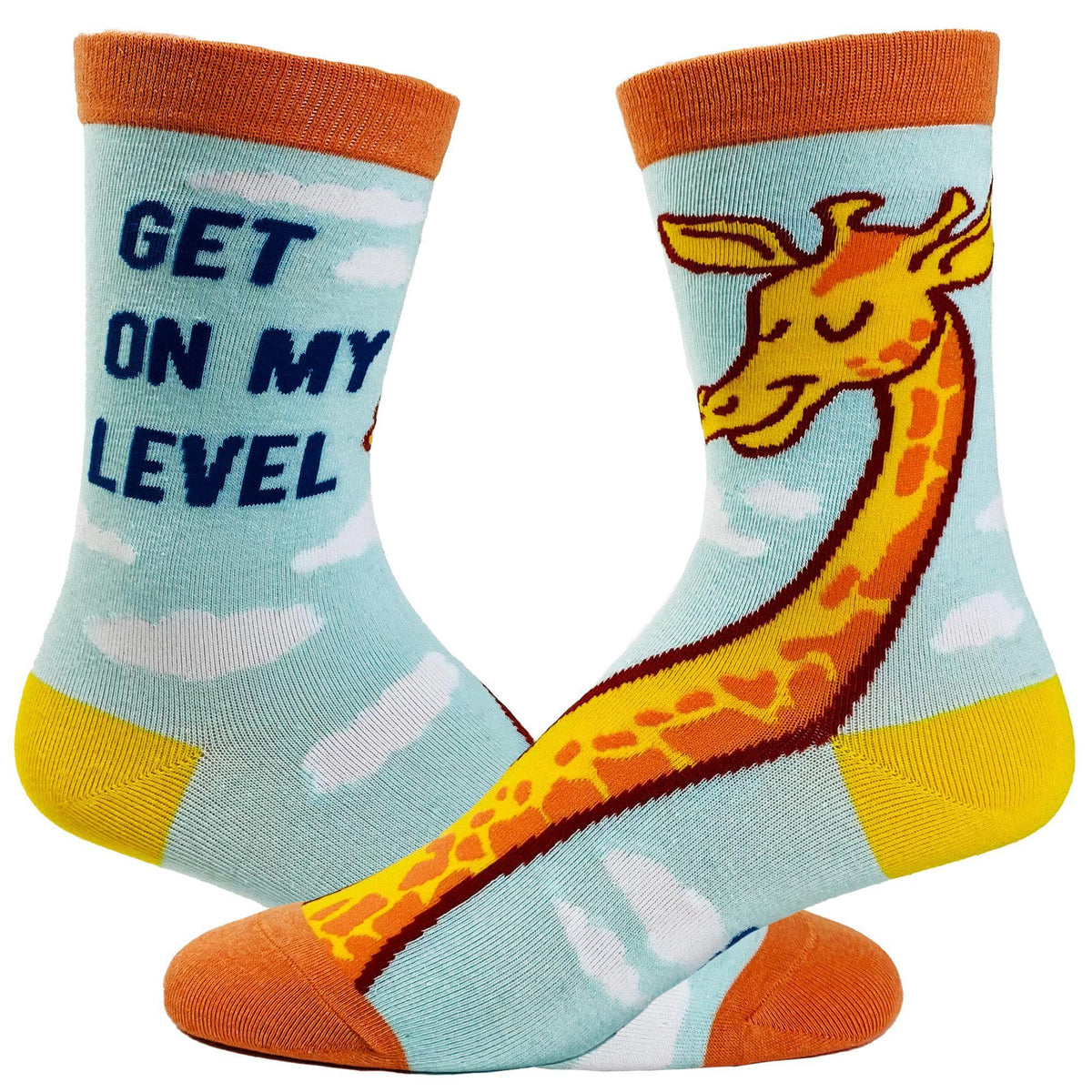 Women&#39;s Get On My Level Socks - Crazy Dog T-Shirts