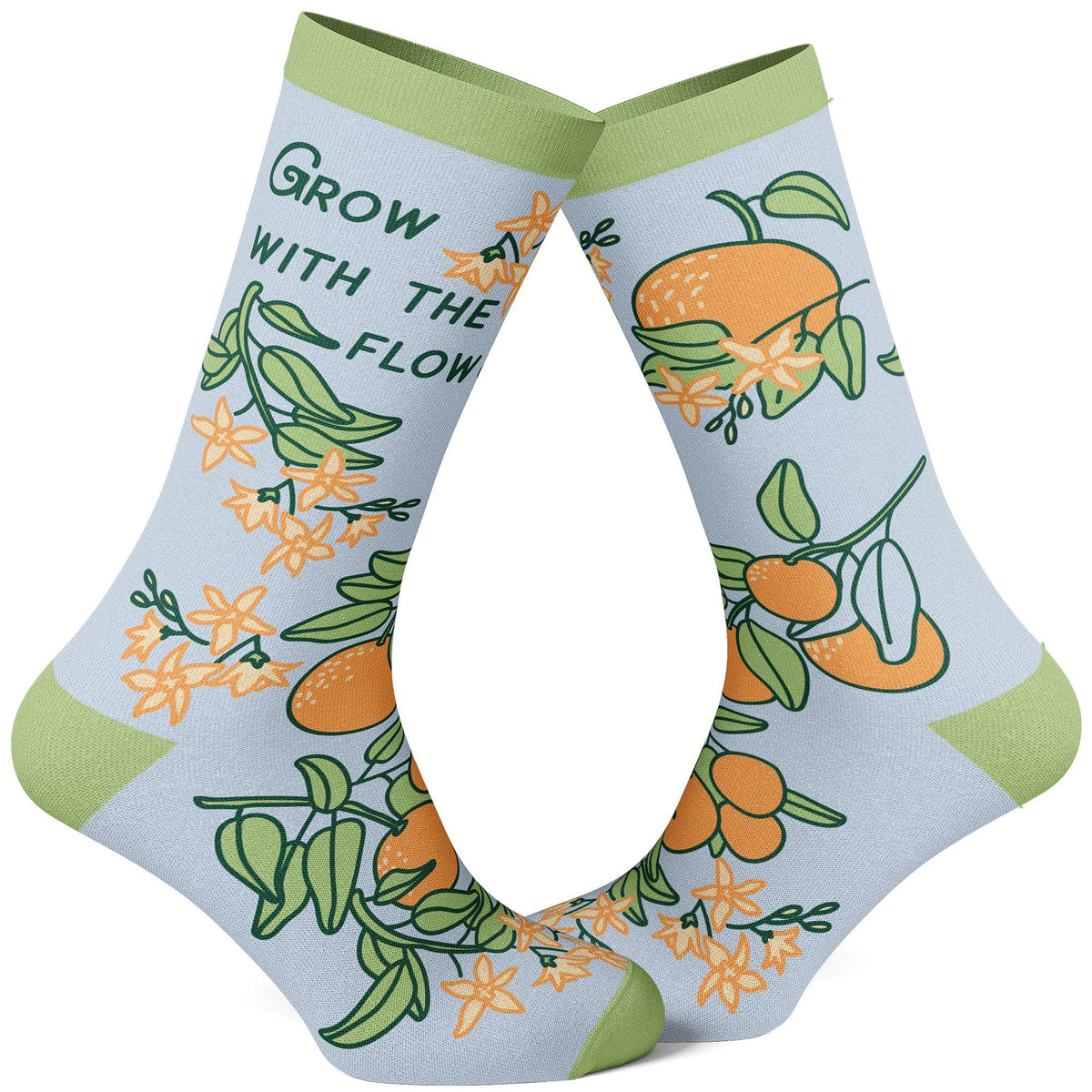 Women&#39;s Grow With The Flow Socks  -  Crazy Dog T-Shirts