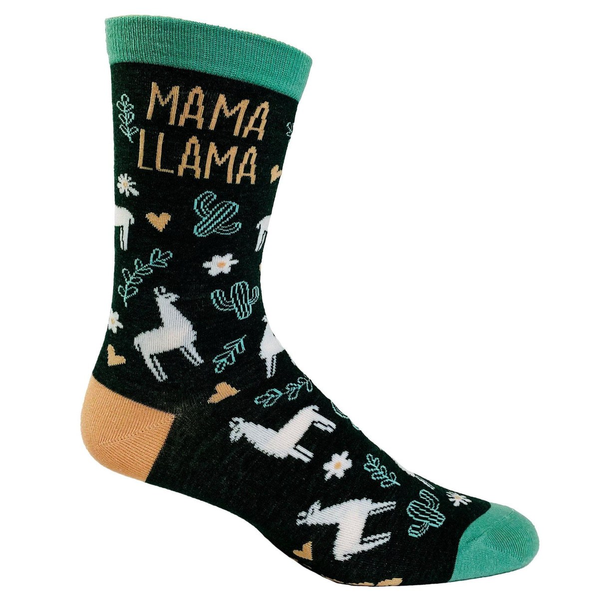 Women&#39;s Mama Llama Socks - Crazy Dog T-Shirts