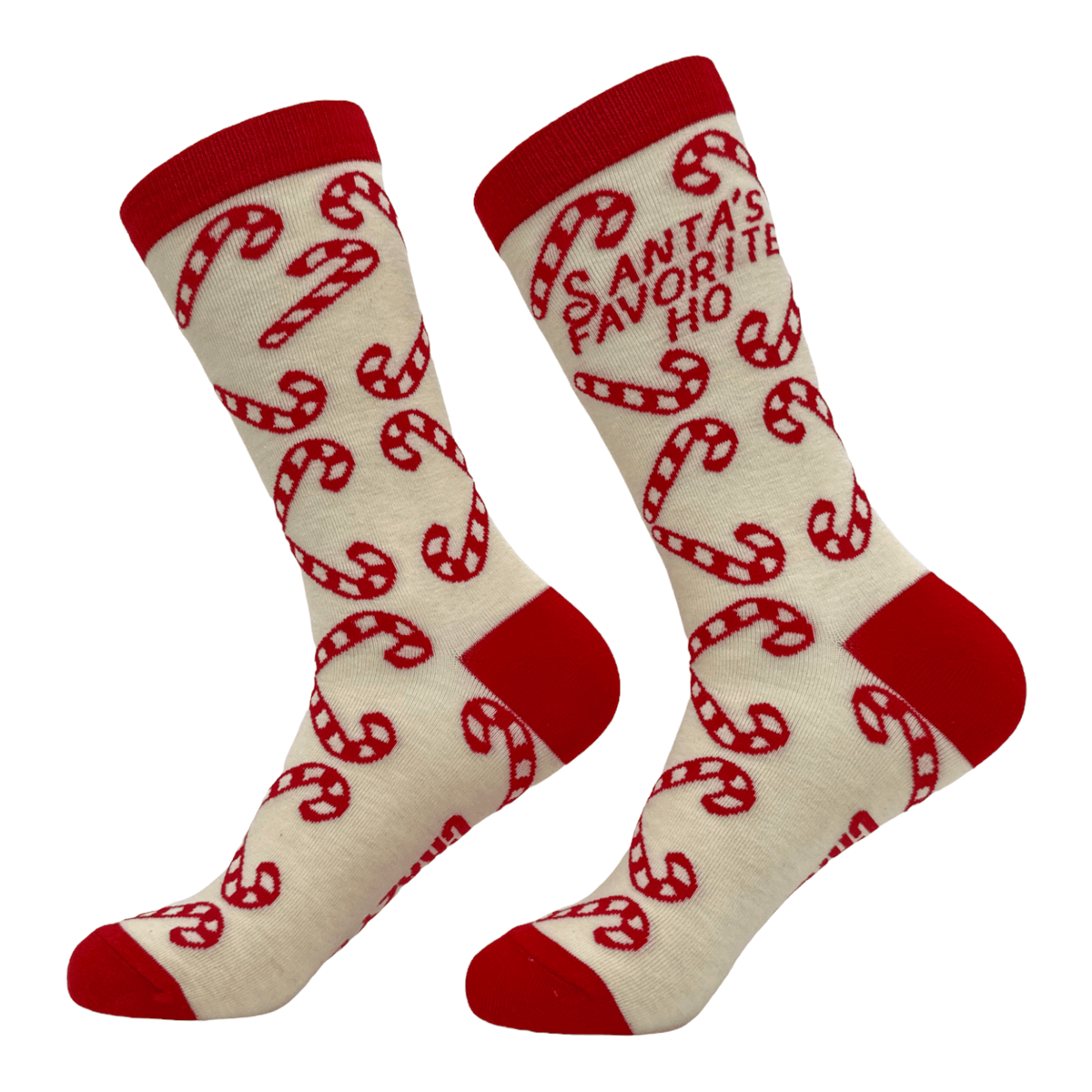 Women&#39;s Santas Favorite Ho Socks  -  Crazy Dog T-Shirts