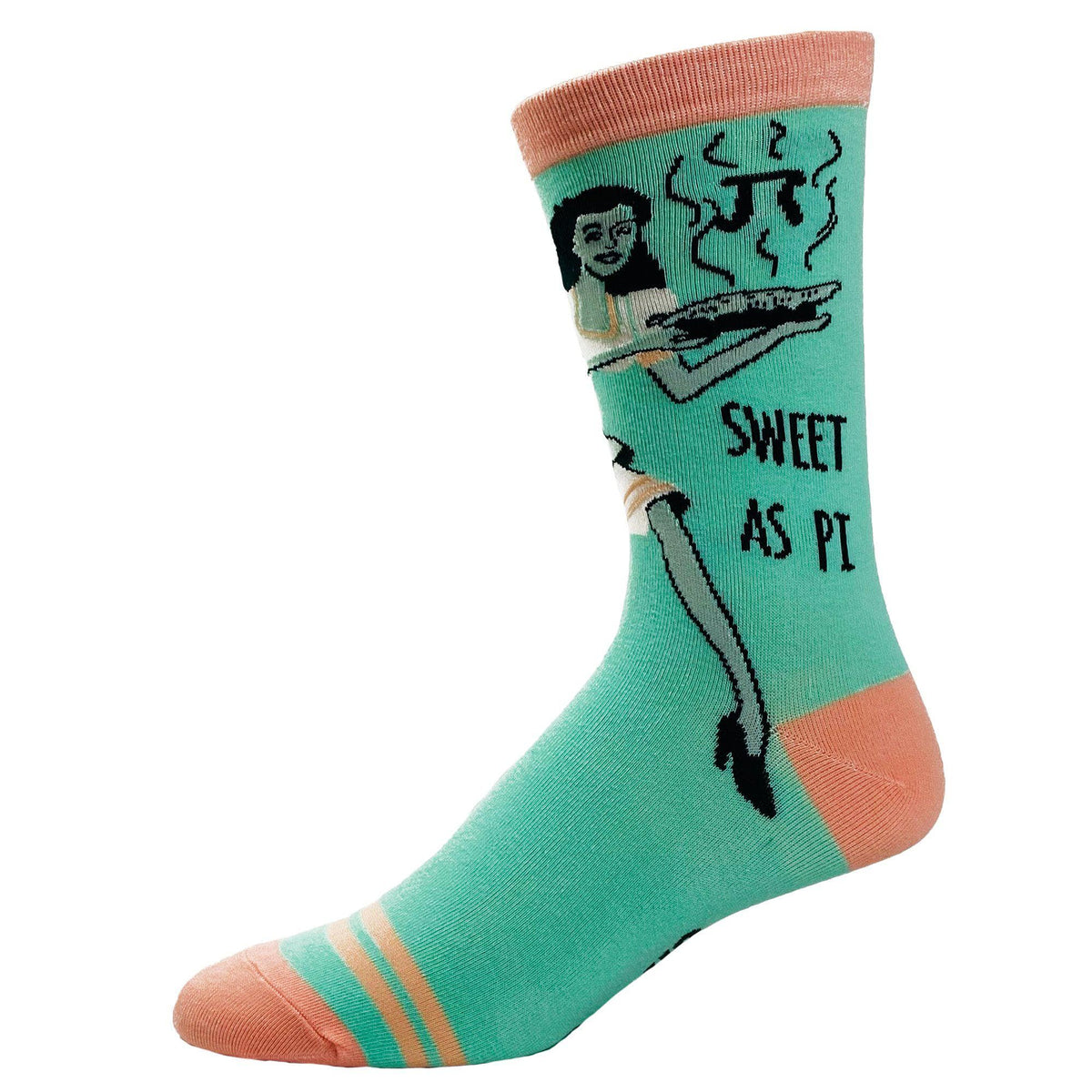 Women&#39;s Sweet As Pi Socks - Crazy Dog T-Shirts