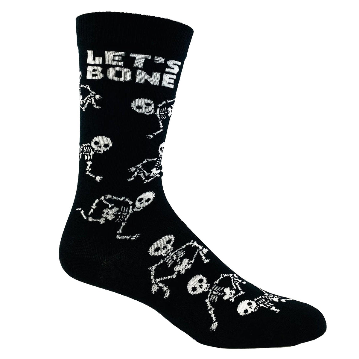 Womens Let&#39;s Bone Socks  -  Crazy Dog T-Shirts