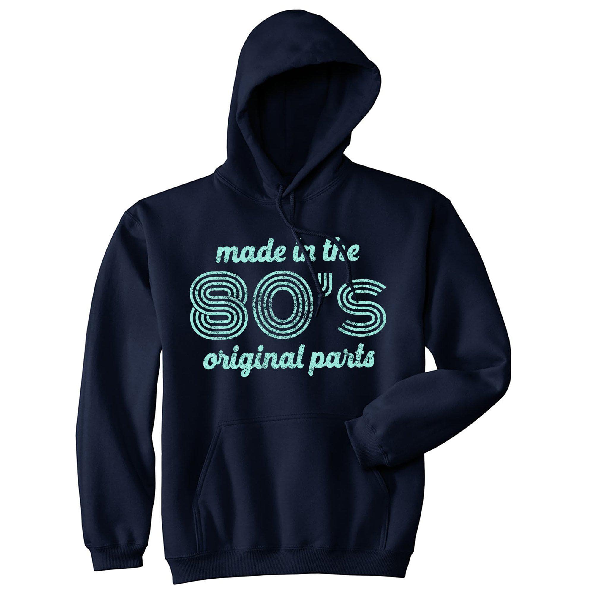 Made In The 80s Original Parts Hoodie  -  Crazy Dog T-Shirts