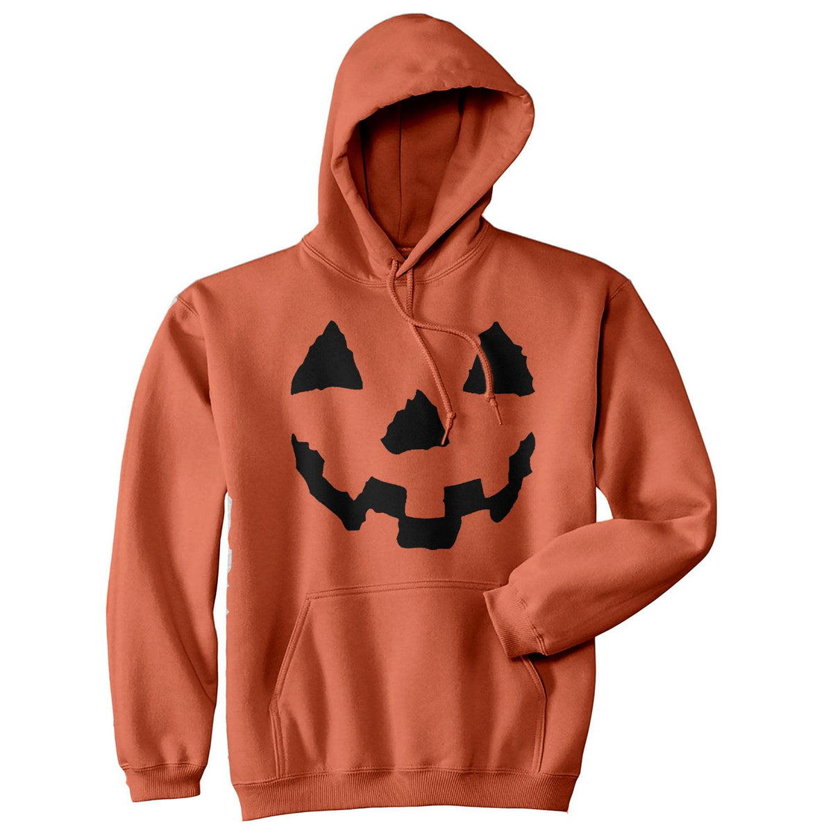 Pumpkin Face Hoodie  -  Crazy Dog T-Shirts