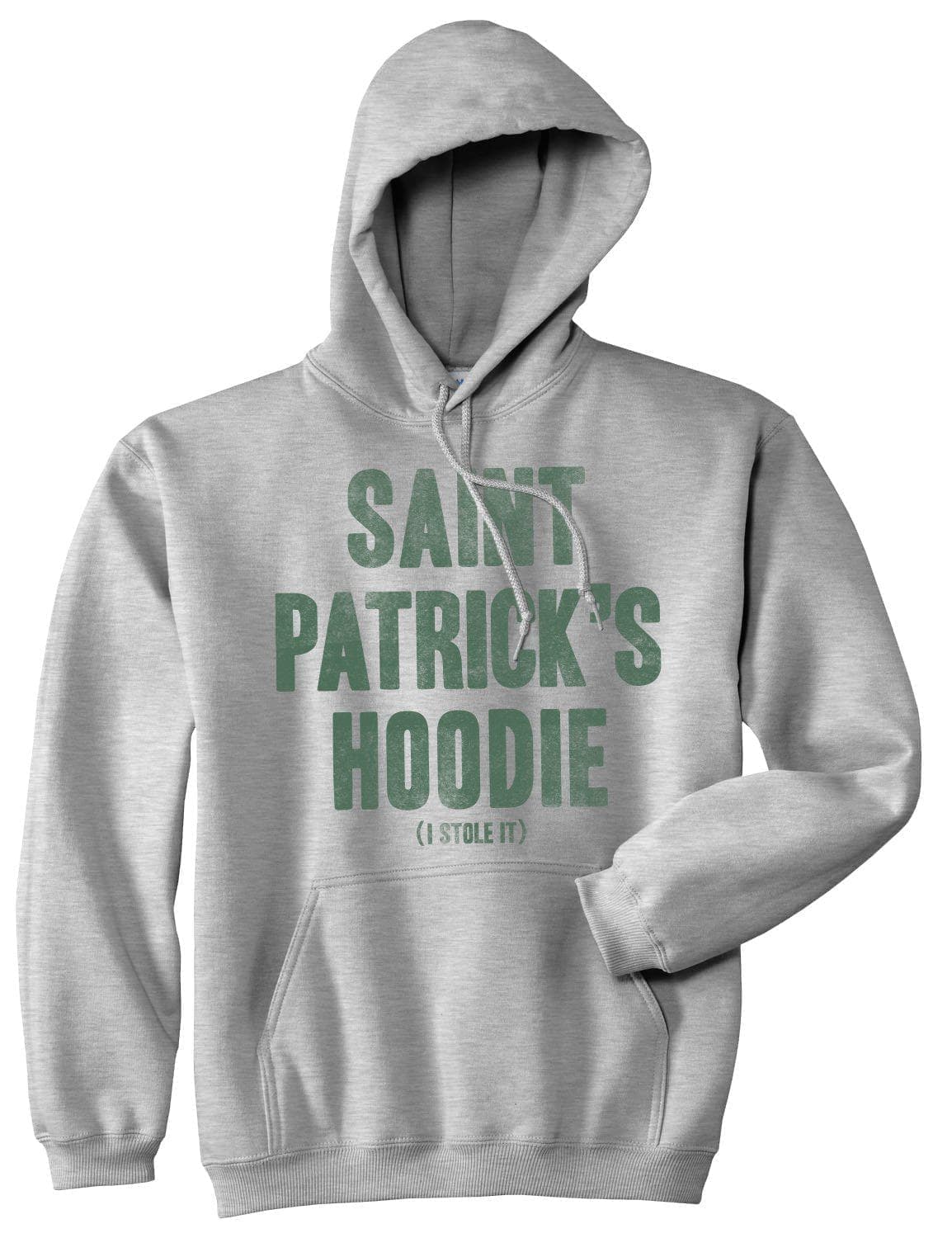 Saint Patrick&#39;s Hoodie I Stole It Hoodie  -  Crazy Dog T-Shirts