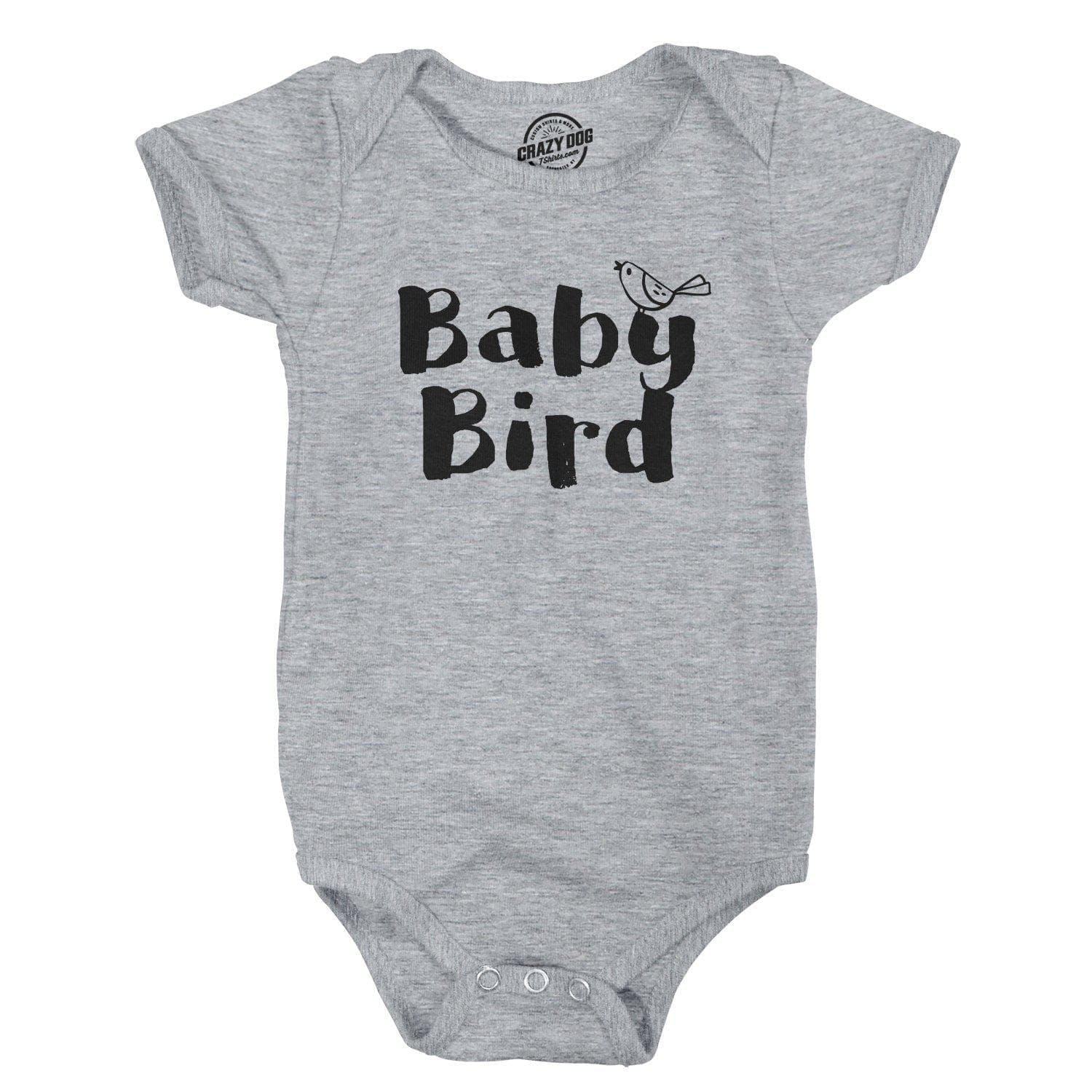 Baby Bird Baby Bodysuit - Crazy Dog T-Shirts