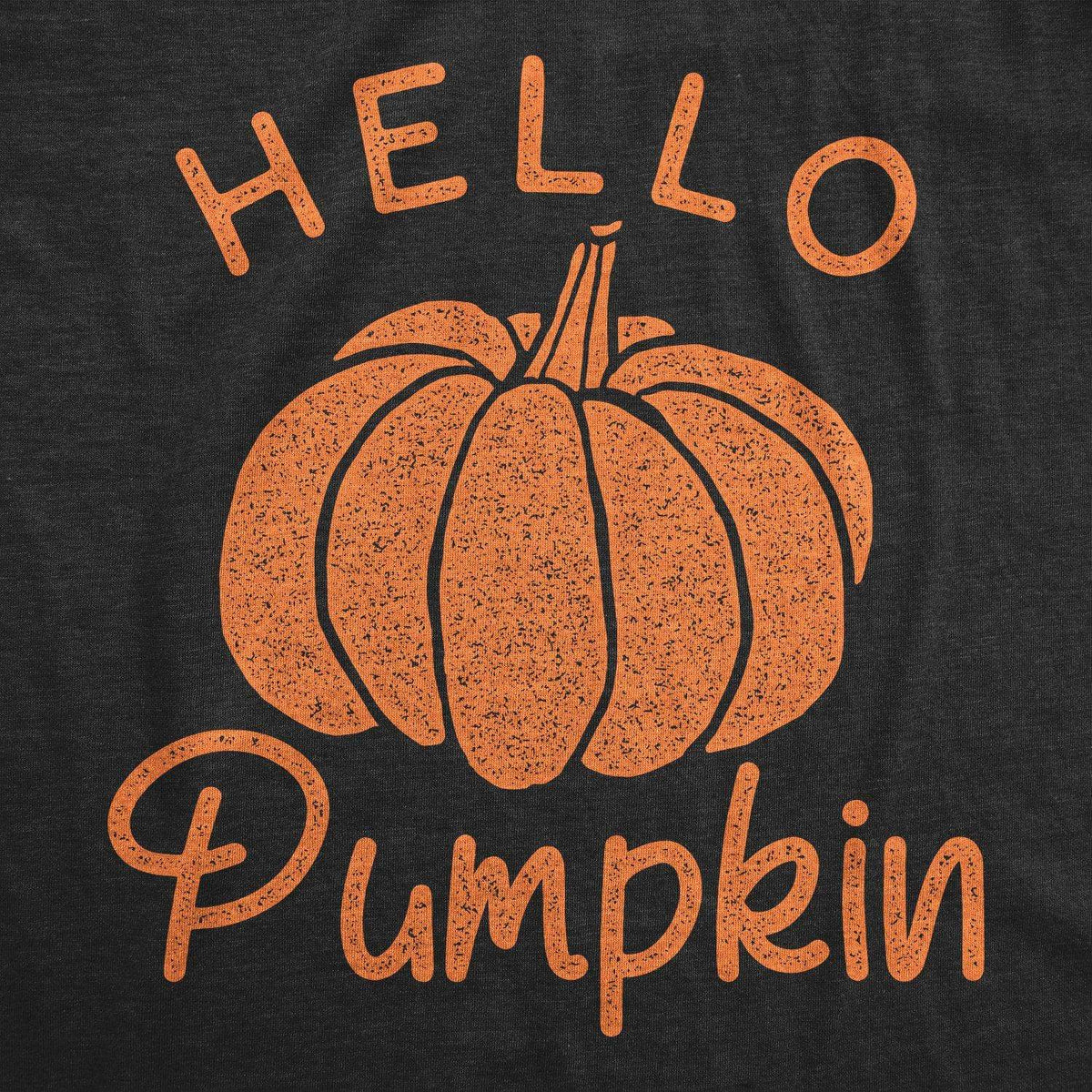 Hello Pumpkin Baby Bodysuit - Crazy Dog T-Shirts