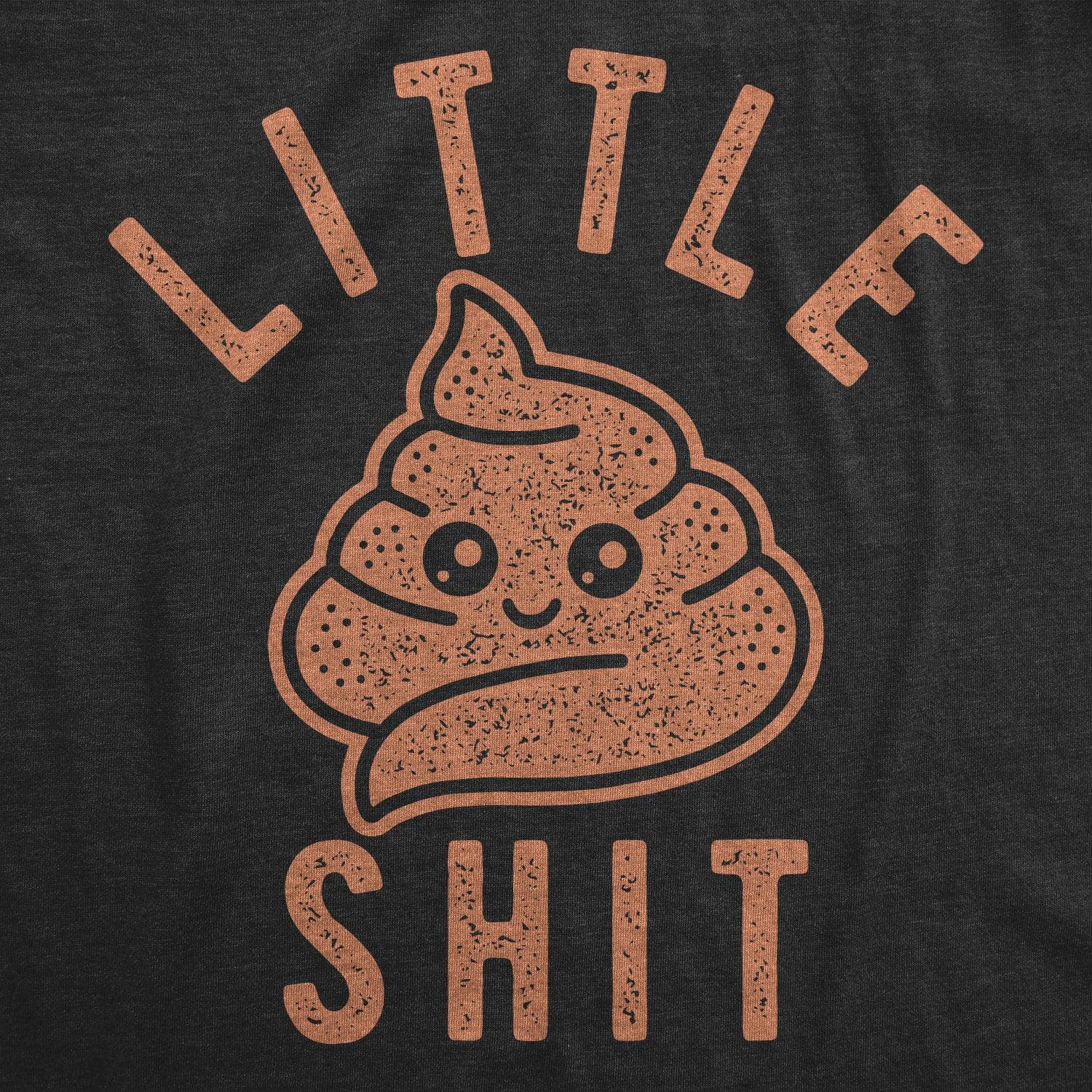 Little Shit Baby Bodysuit  -  Crazy Dog T-Shirts