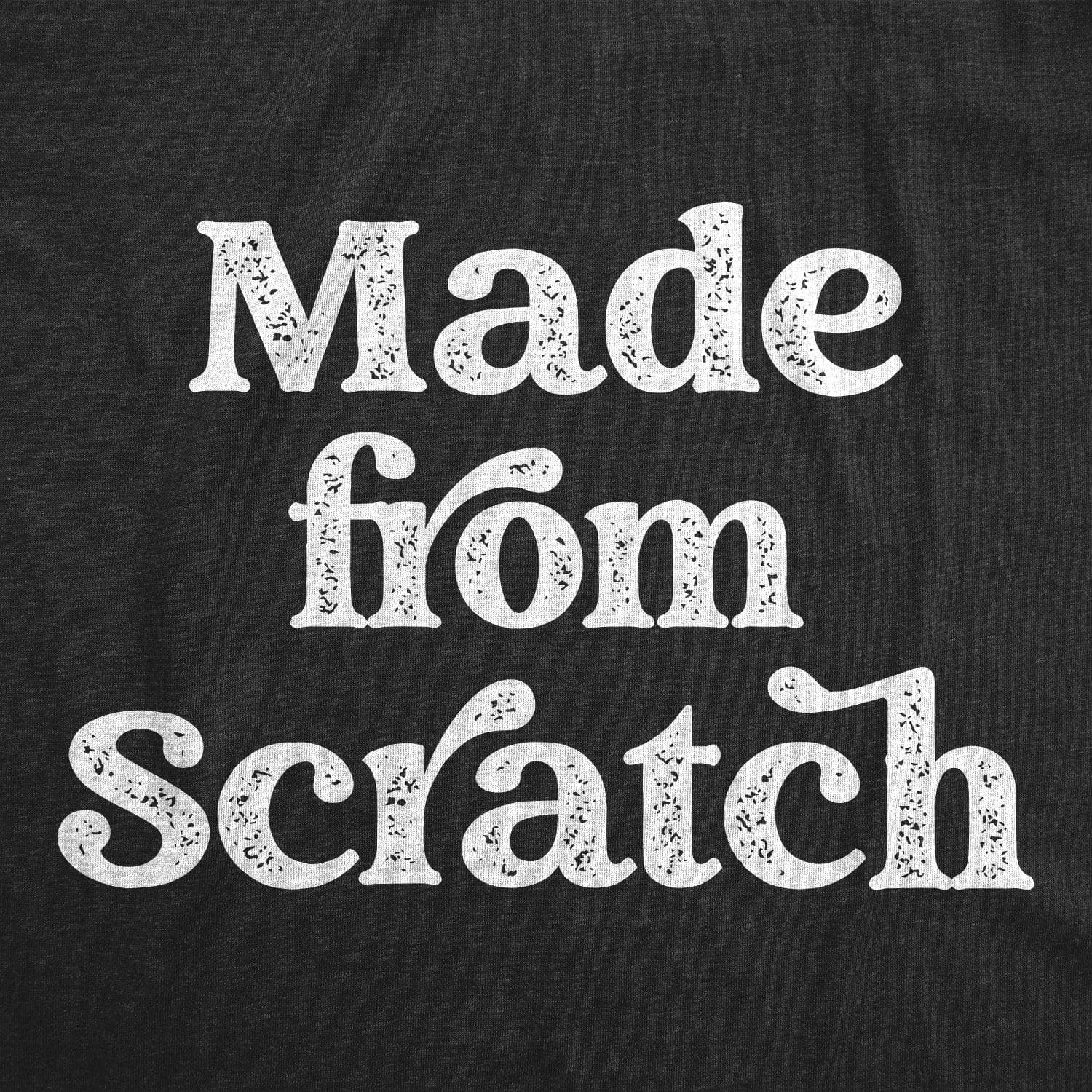 Made From Scratch Baby Bodysuit  -  Crazy Dog T-Shirts