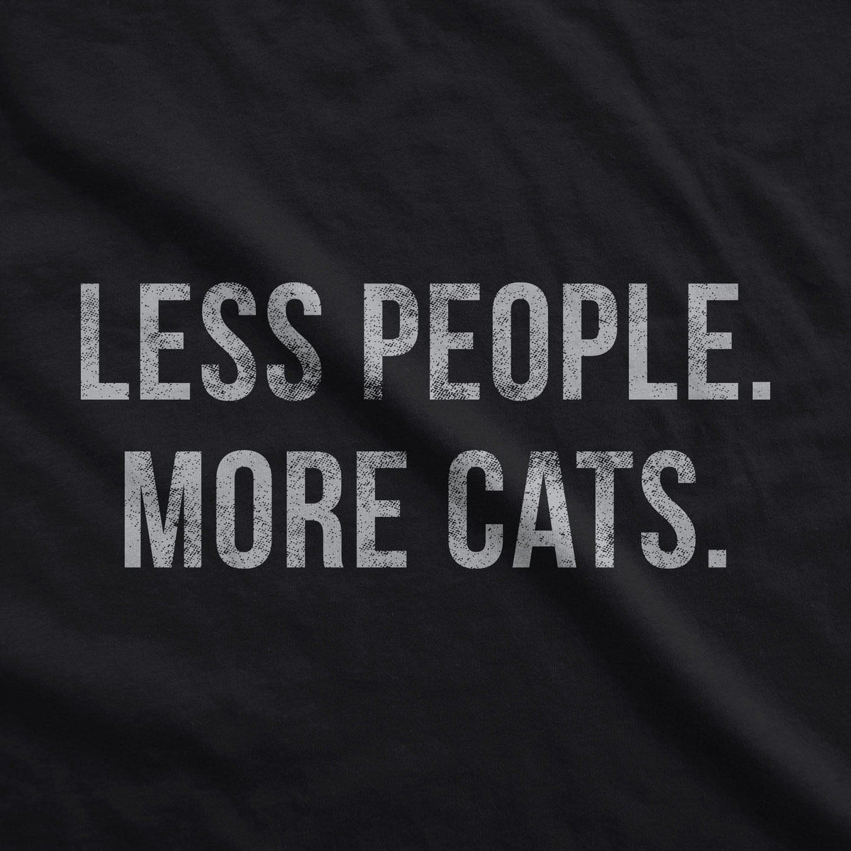 Less People More Cats Face Mask Mask - Crazy Dog T-Shirts