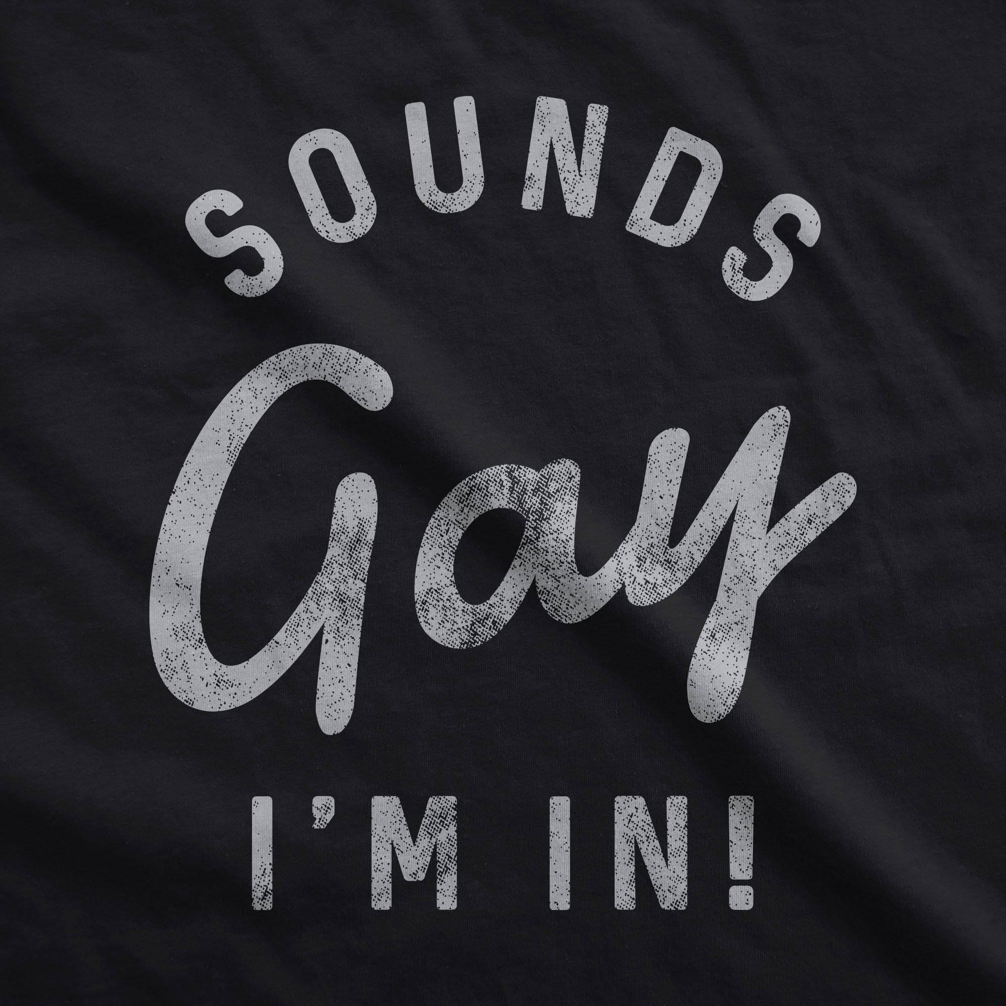 Sounds Gay I'm In Face Mask Mask - Crazy Dog T-Shirts